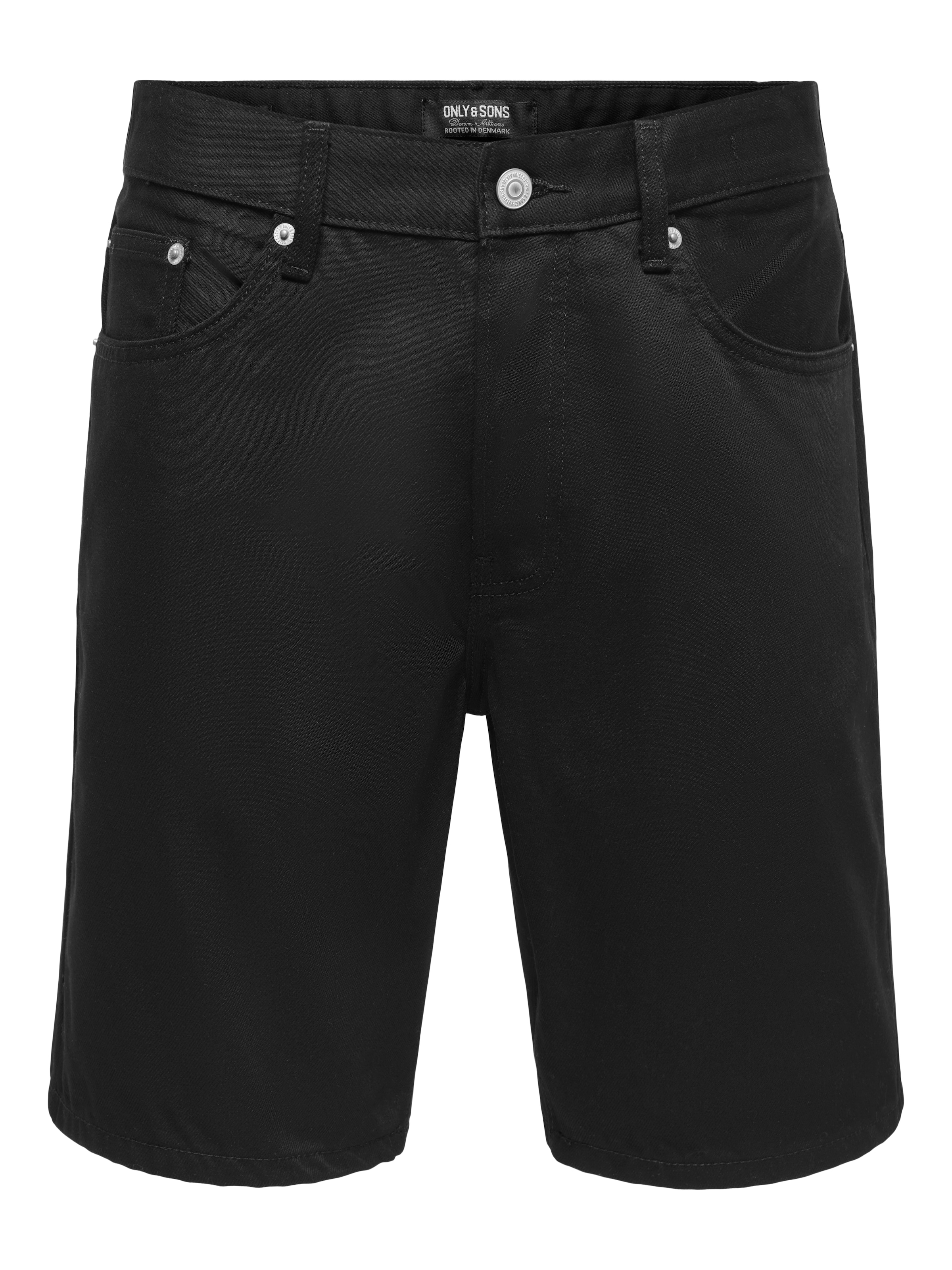 ONLY & SONS Jeansshorts »ONSEDGE STAY BD 6992 AZG DNM SHORTS NOOS« Baumwolle, straight fit