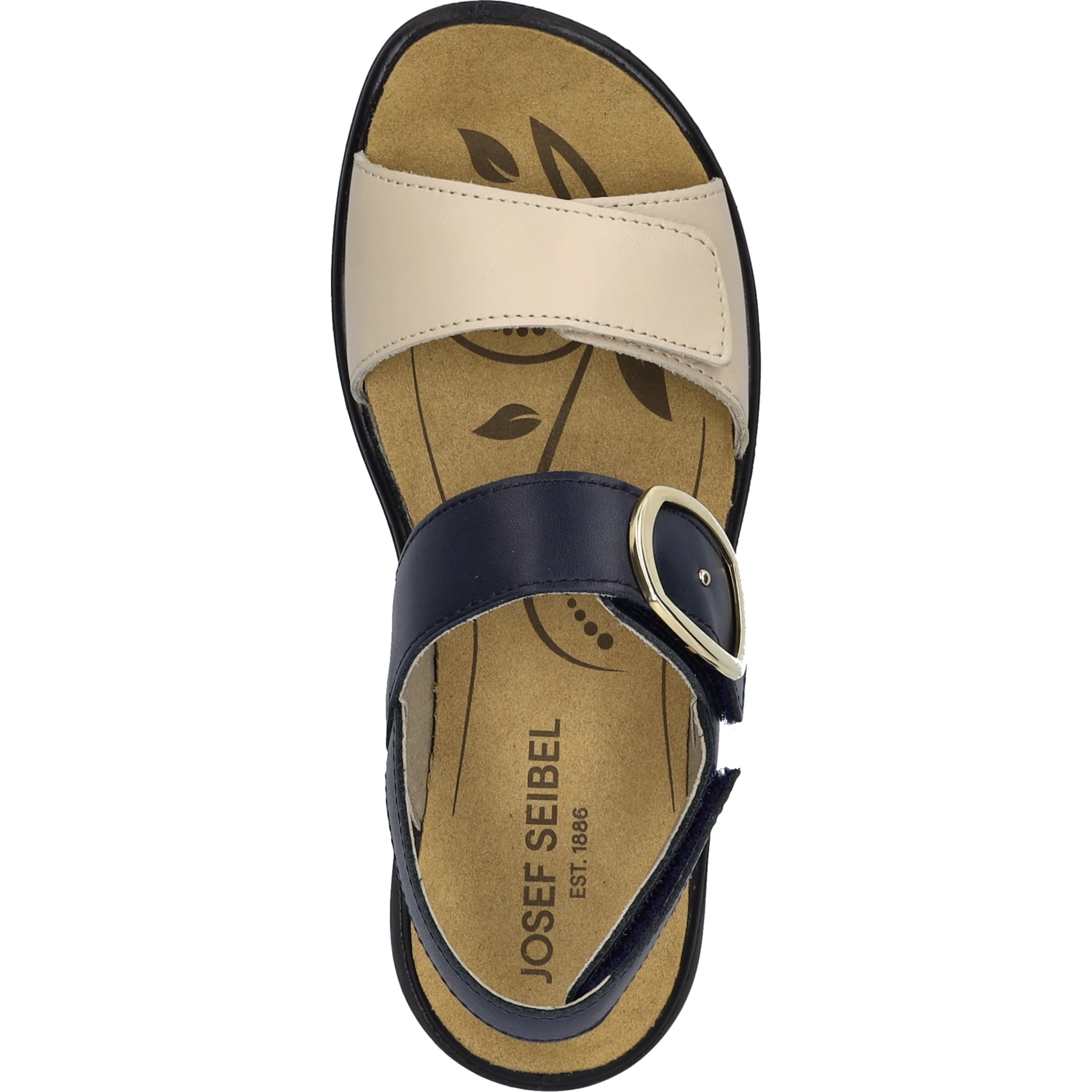 Josef Seibel Sandale »Ibiza 12, creme-dunkelblau«