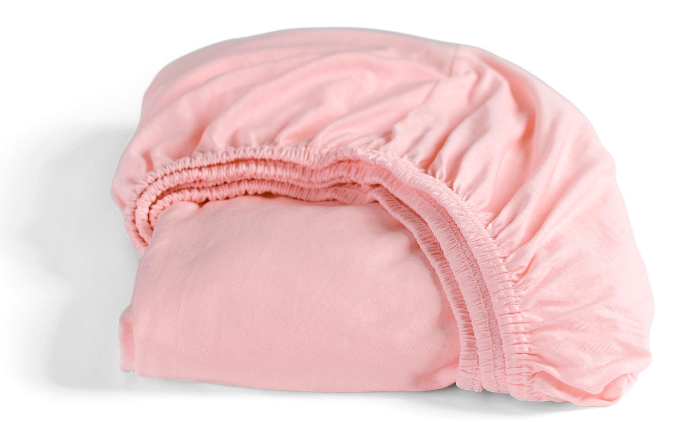 Cinderella Spannbettlaken »Jersey« bügel- und knötchenfrei, bis 25 cm Höhe