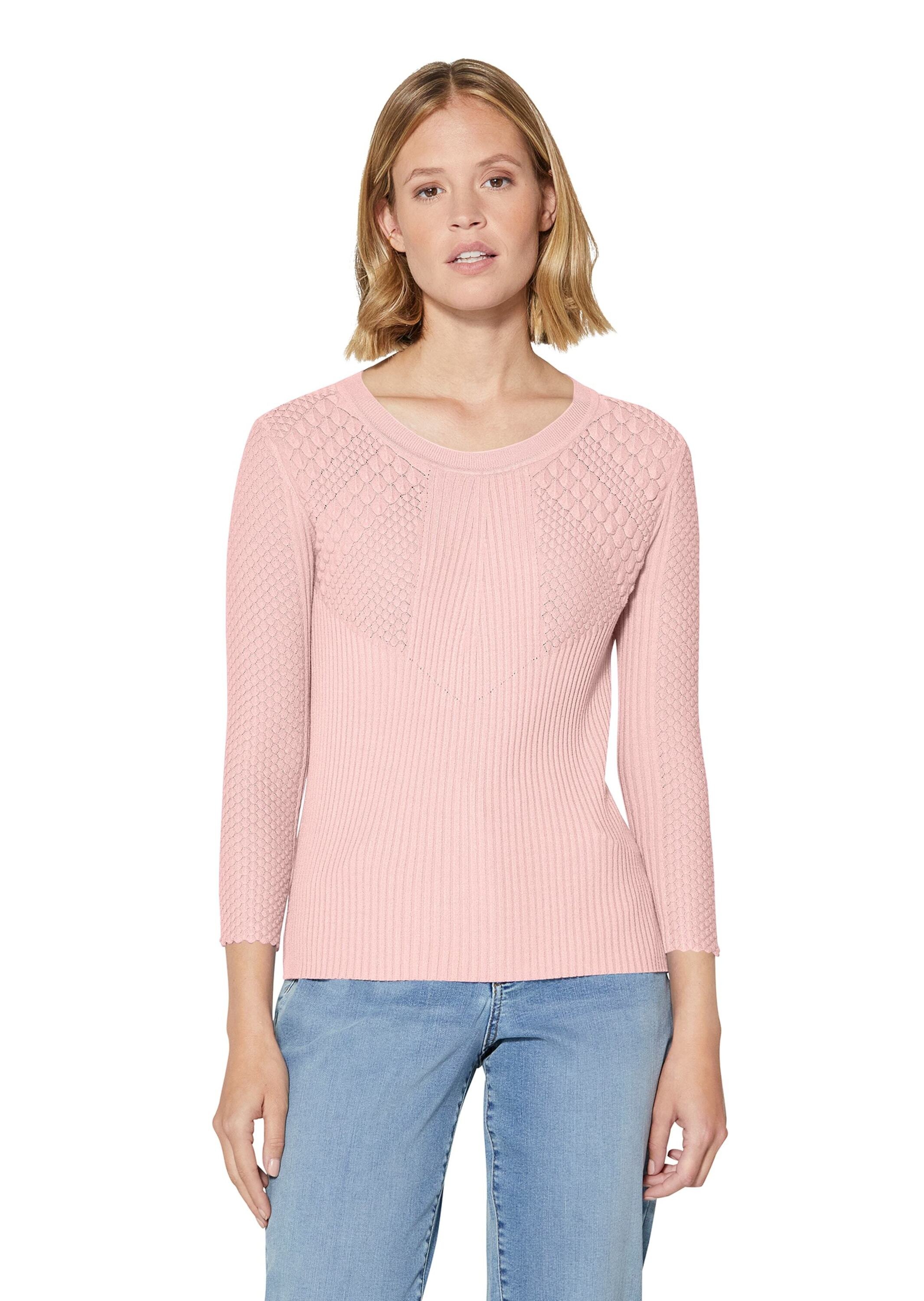 MADELEINE Longpullover »Pullover Rippstrickpullover«