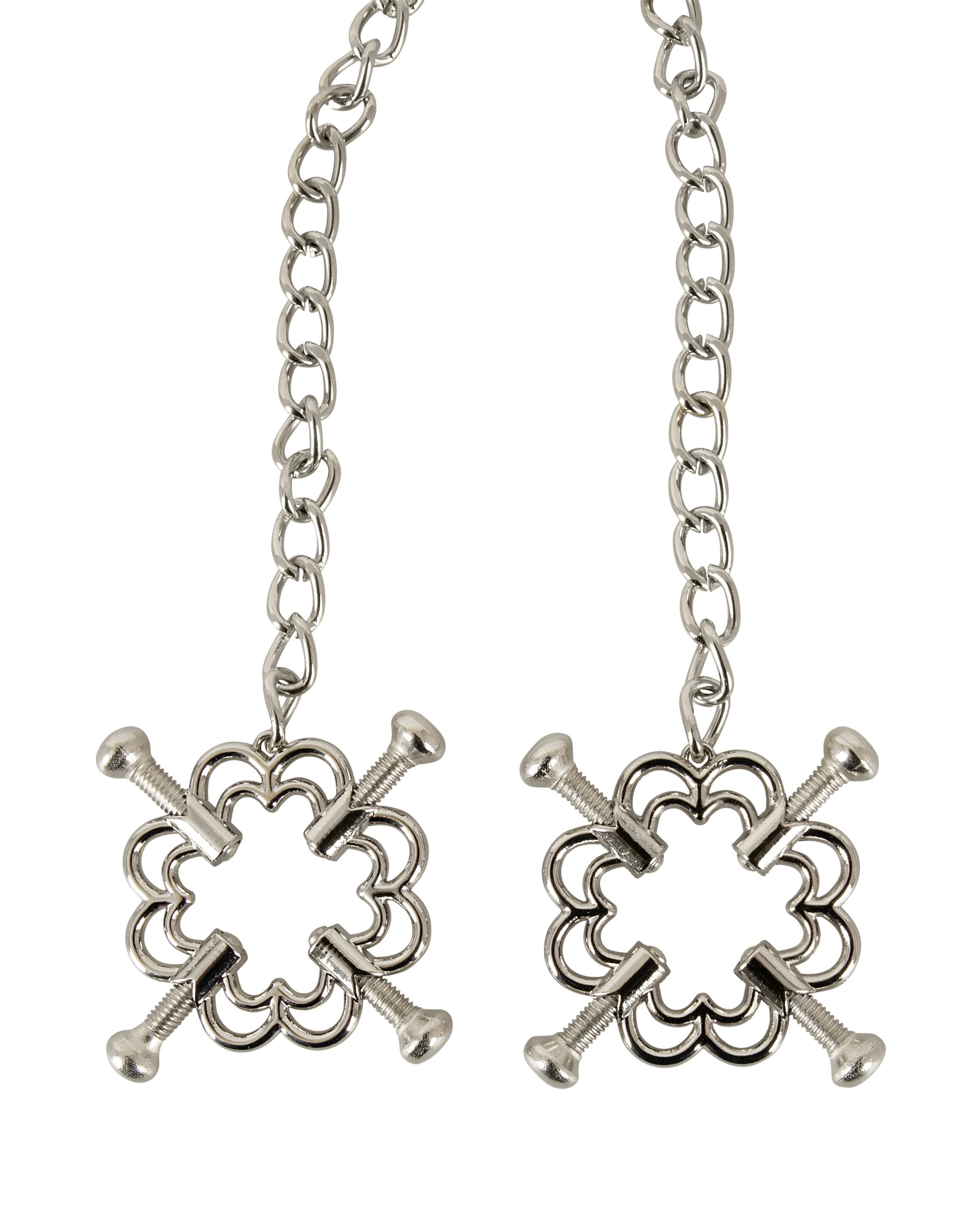 Bad Kitty Nippelklemme »Nippelklemmen Nipple Jewellery with Metal Chain«