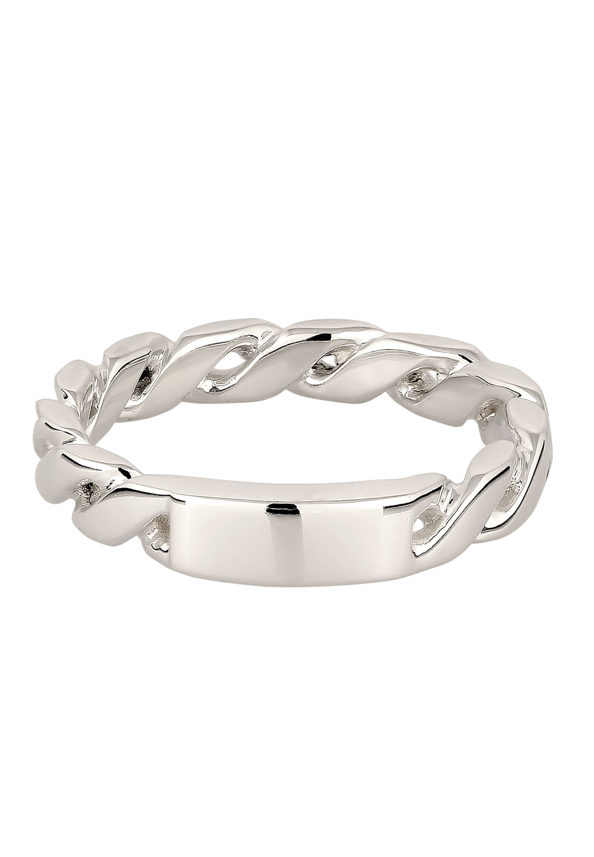 Kuzzoi Silberring »Ring Bandring Glieder Design 925 Sterling Silber«
