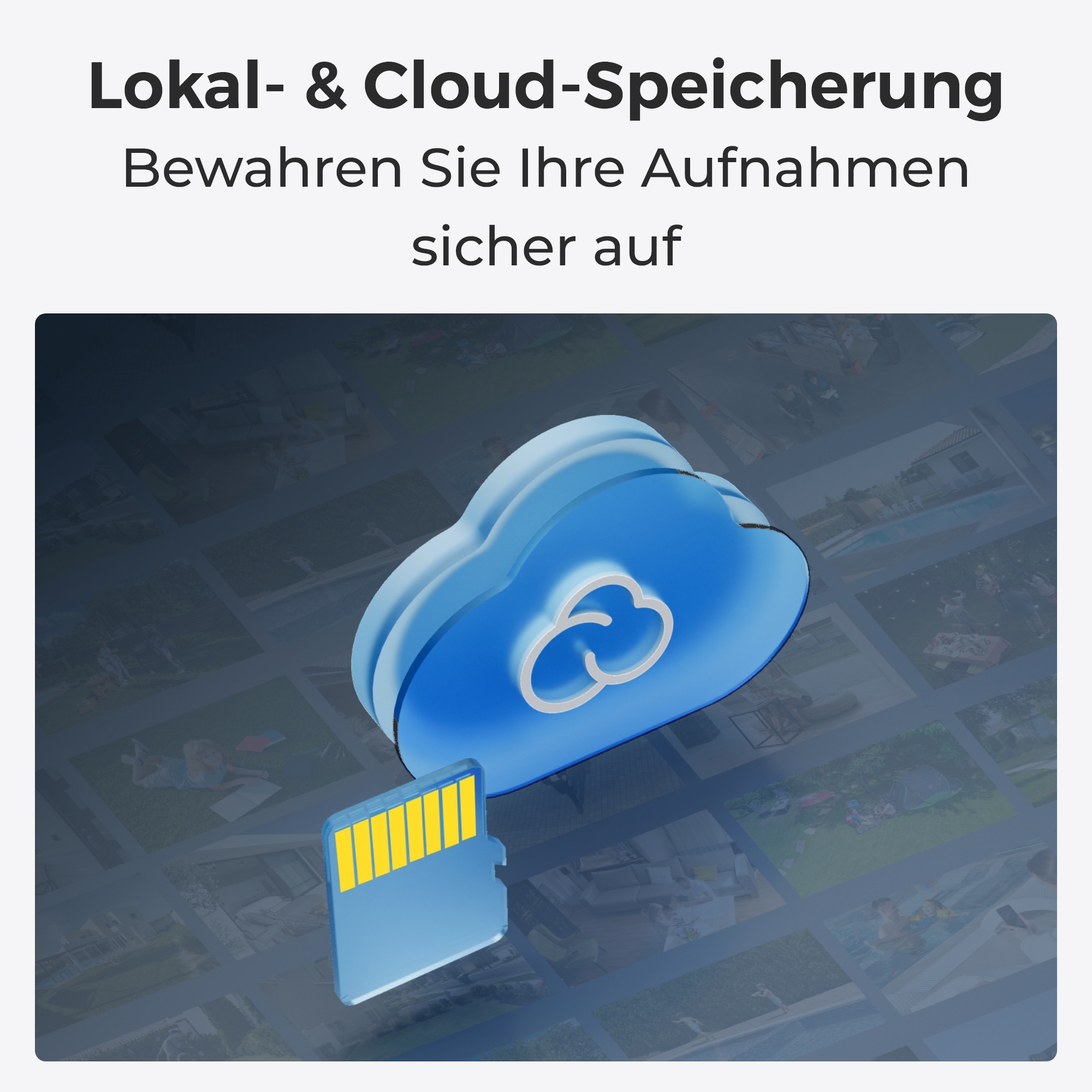Reolink Überwachungskamera »Argus Series B320«, Außenbereich-Innenbereich