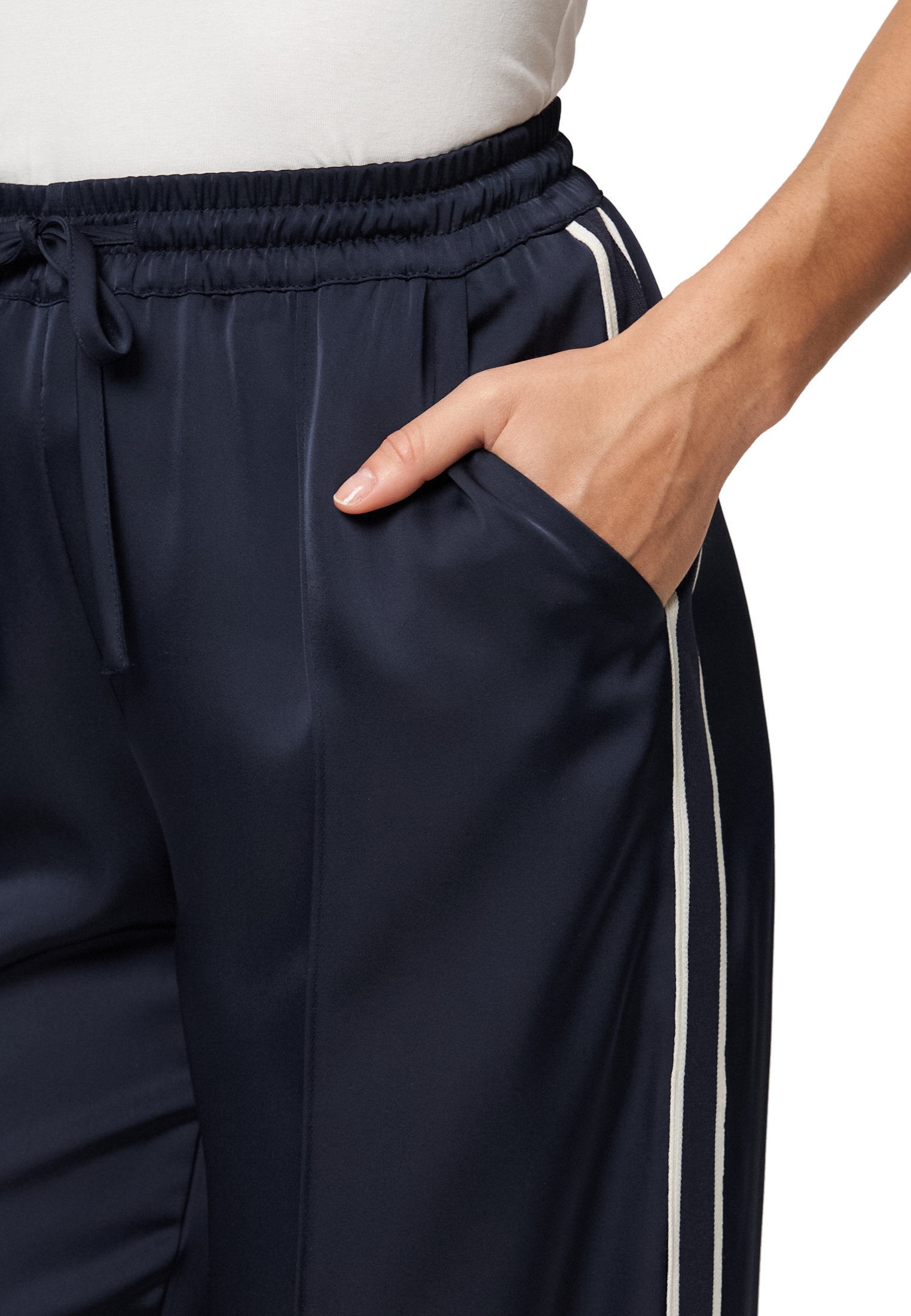 Zero Stoffhose »Hose mit Seitenstreifen 32 Inch«