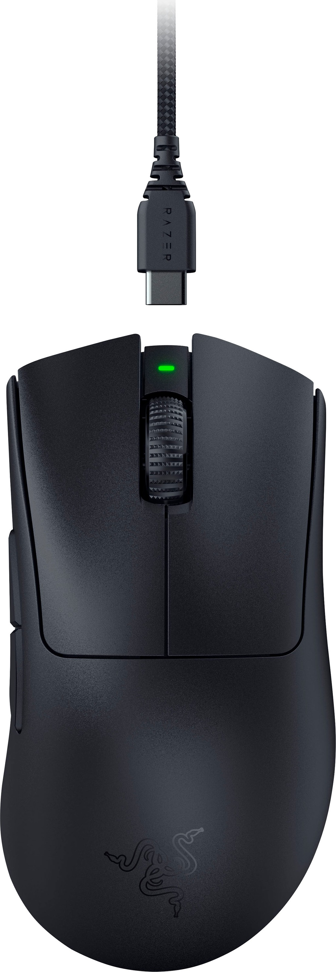 Razer Gaming-Maus »DeathAdder V3 Pro« RF Wireless kabelgebunden in schwarz