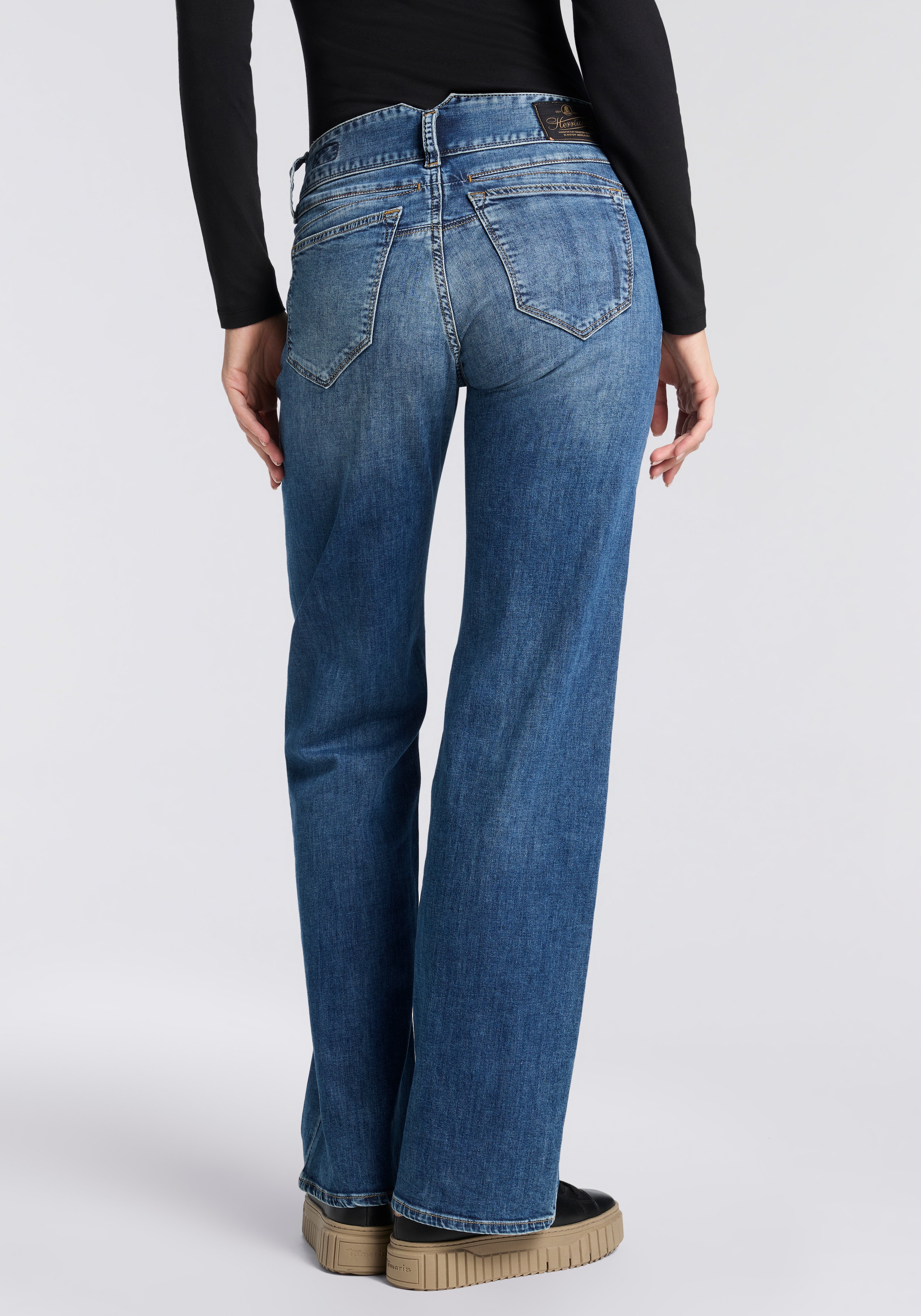 Herrlicher Bootcut-Jeans »Prime New Denim Light«