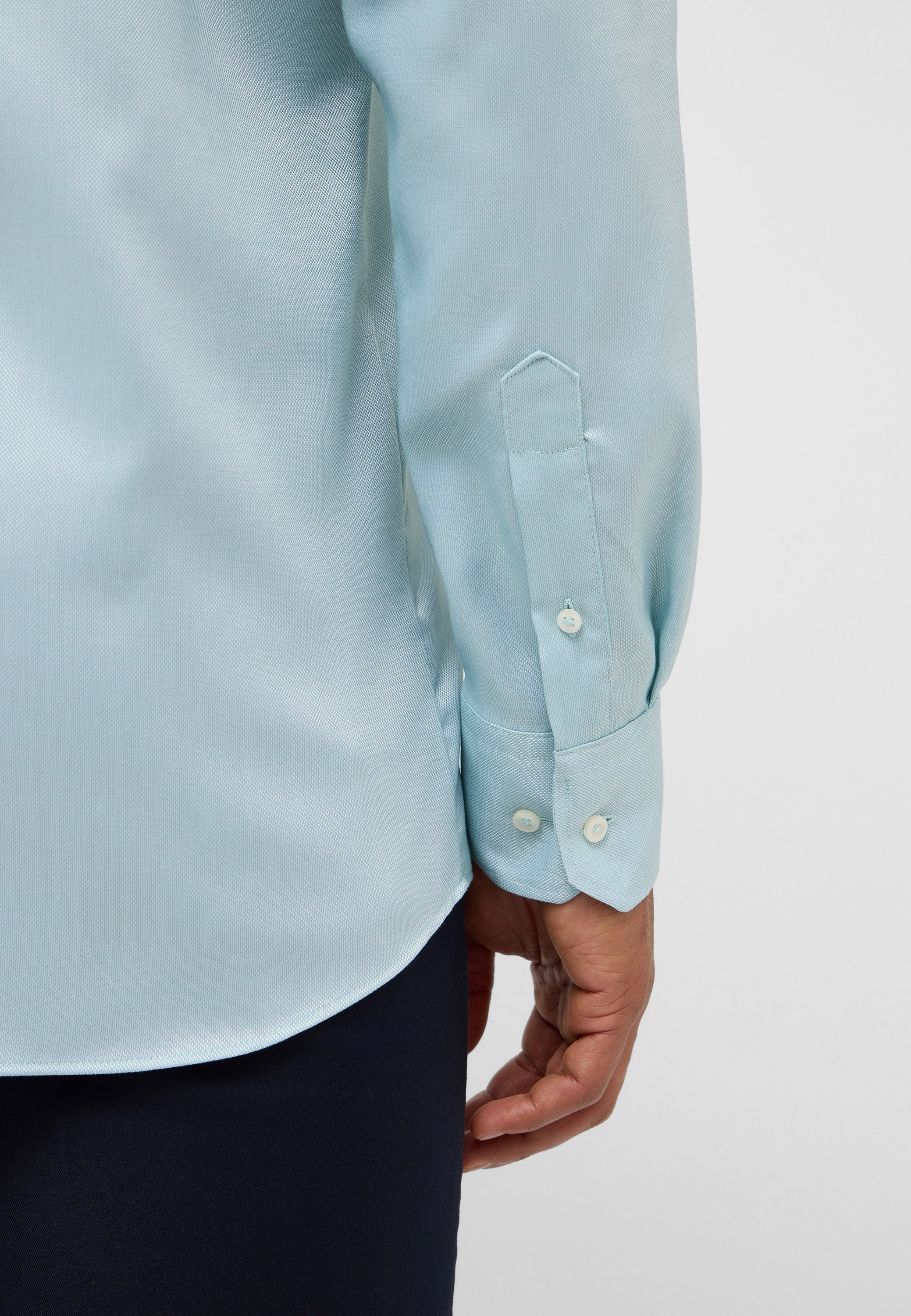 Eterna Langarmhemd »MODERN FIT«, EASY IRON (bügelleicht)
