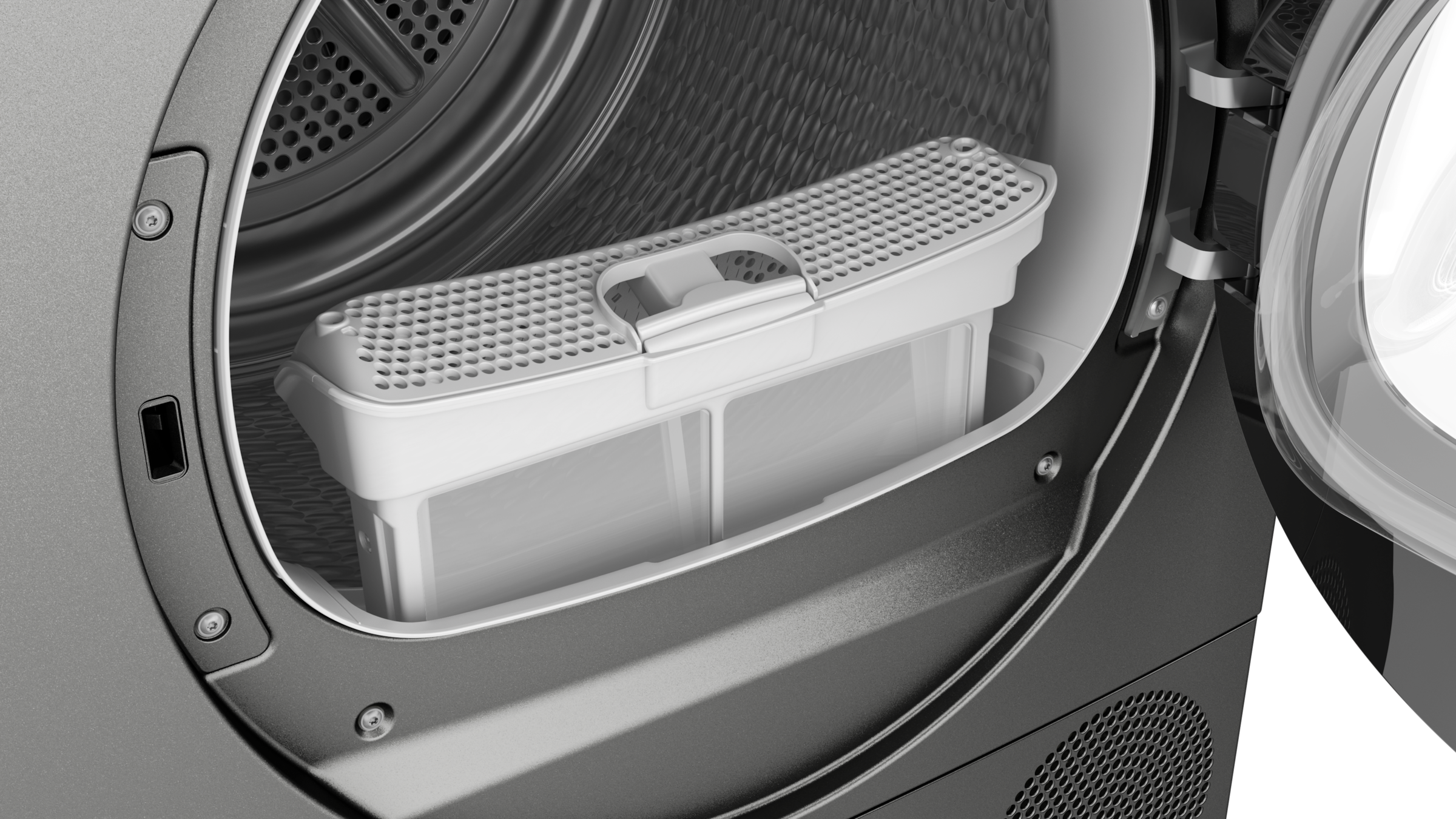 BOSCH Wärmepumpentrockner »WQG243DR10« Serie 6 Einfache Reinigung dank Easy Clean Filter, Bettwäscheprogramm