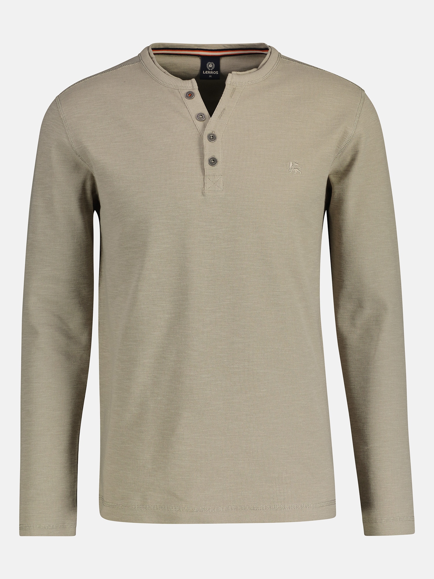 LERROS Sweatshirt »LERROS Serafino mit Logostitching«