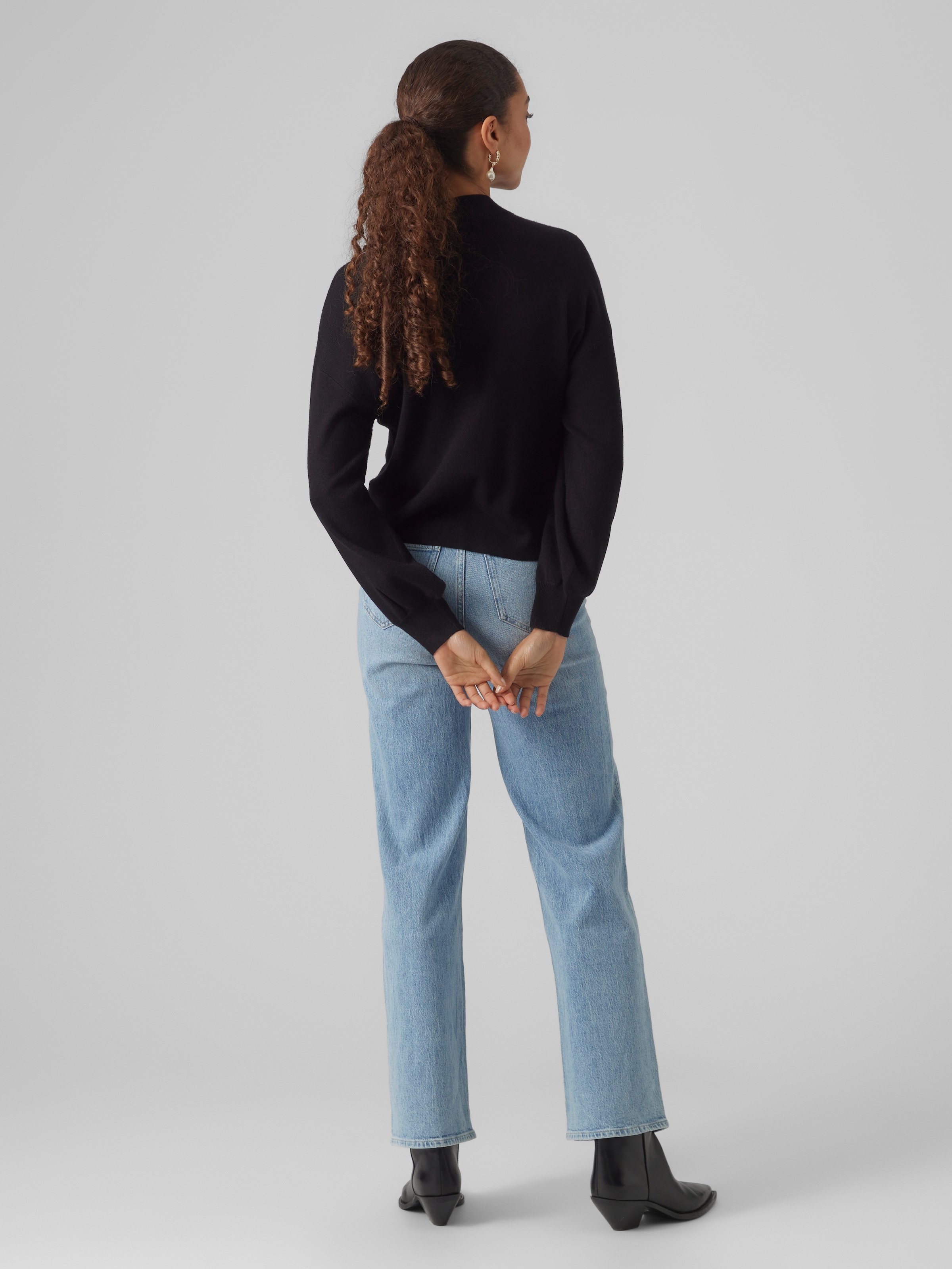 Vero Moda Strickpullover »VMNANCY LS FUNNELNK PULLOVER GA«