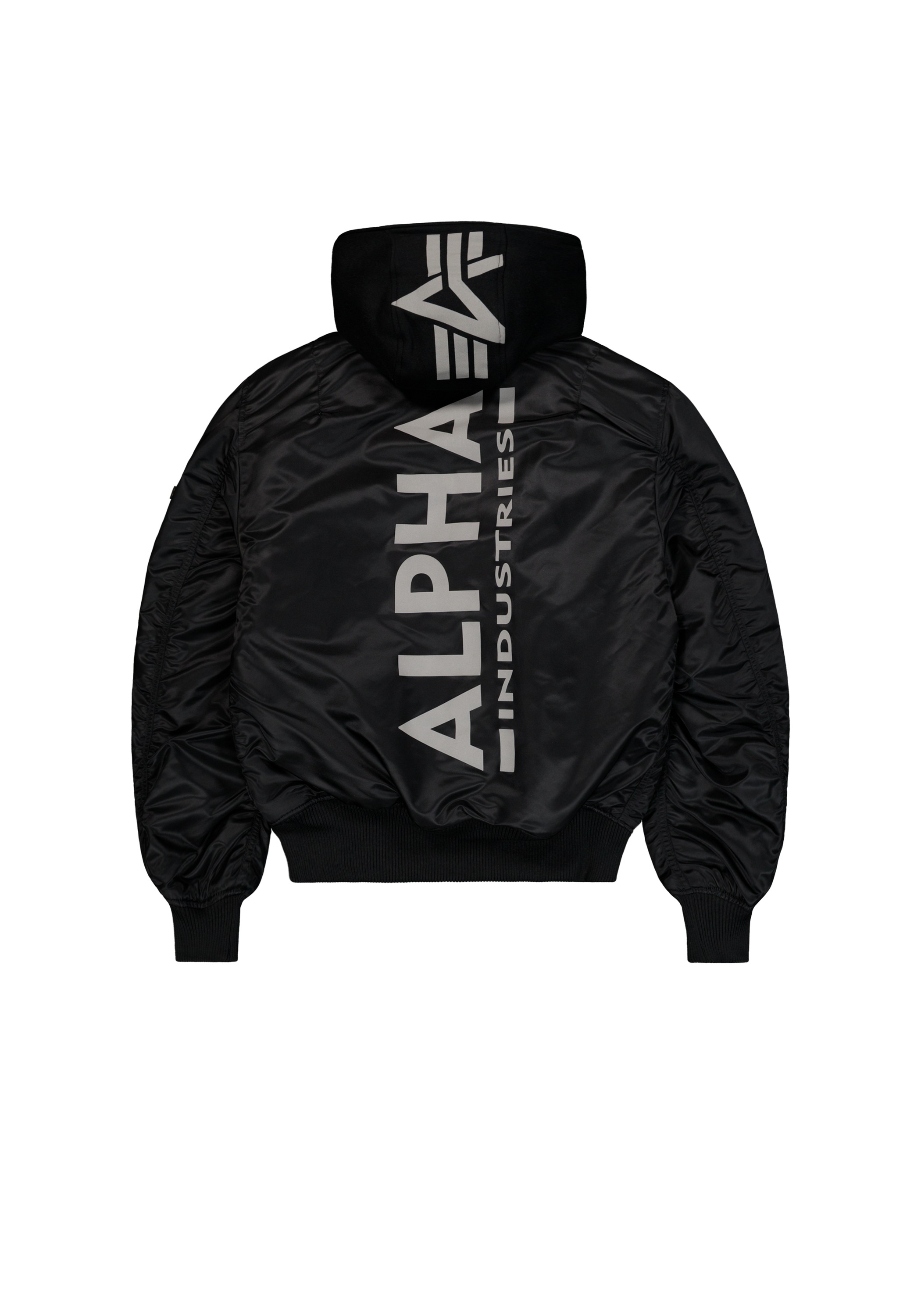 Alpha Industries Bomberjacke »MA-1 Zip Hood Backprint Bomberjacke«
