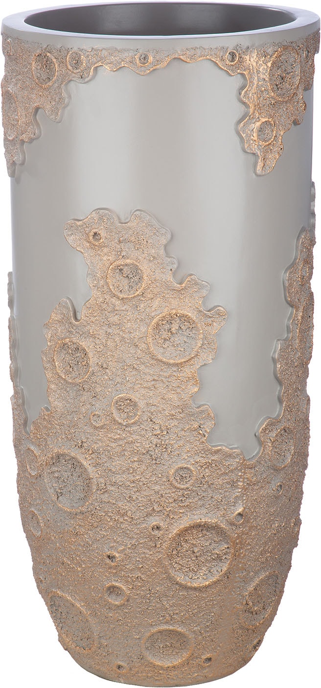 GILDE Übertopf »Übertopf XXL rund Moon« nicht wasserdicht