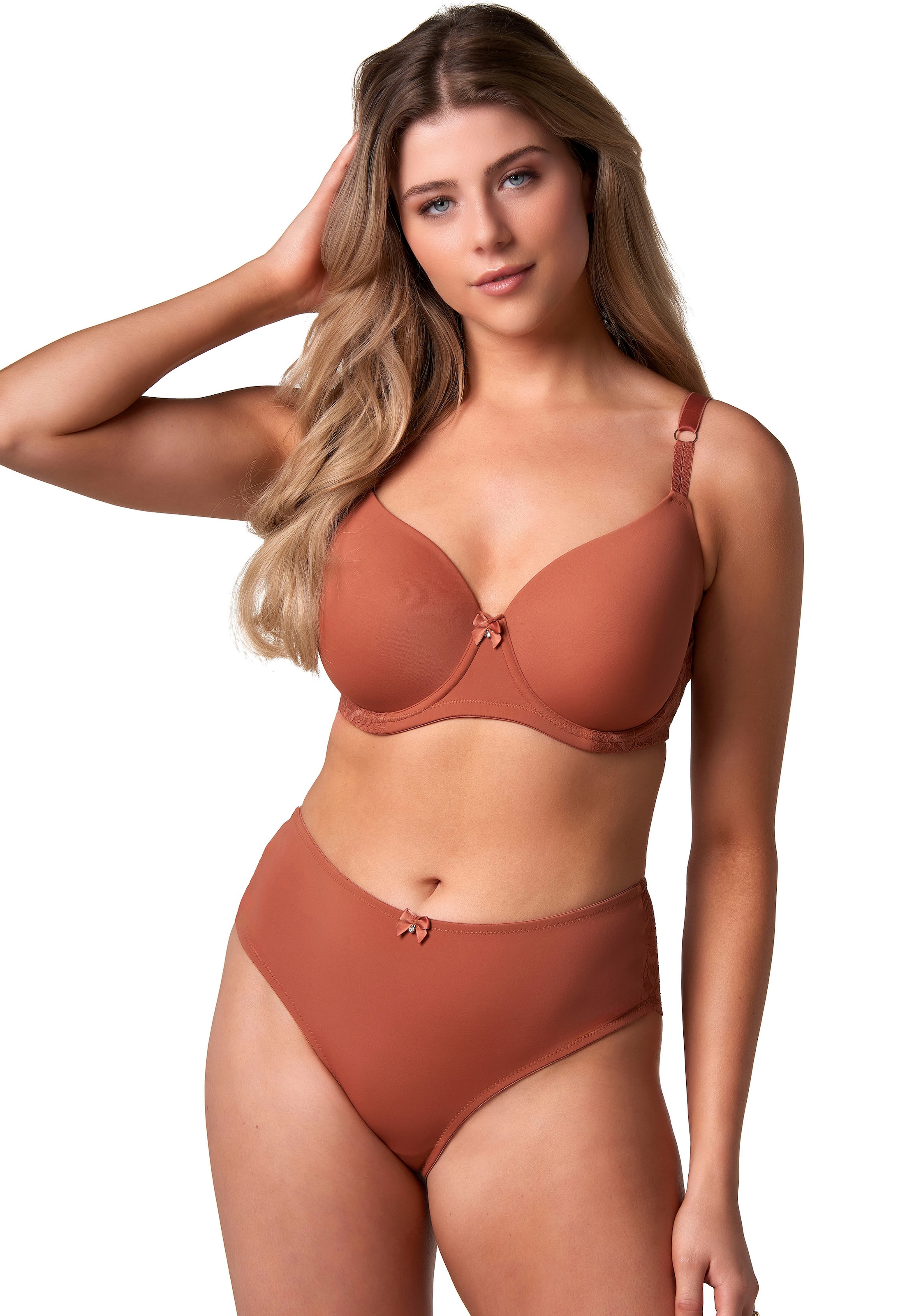 After Eden D-cup & up Slip »FARO«, mit kleiner Schleife an der Vorderseite