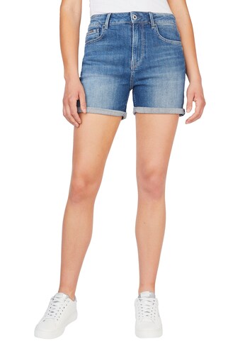 Pepe Jeans Jeansshorts »MARY SHORT«, in enger 5-Pocket-Passform zum Umschlagen kaufen