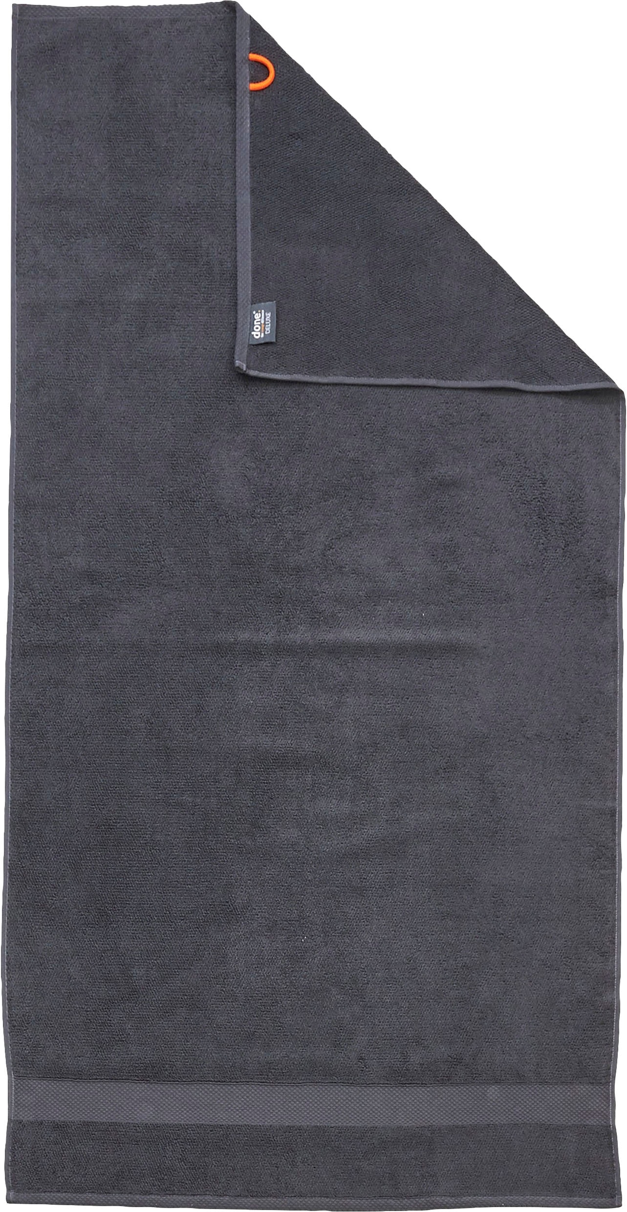 done.® Badetücher »Deluxe« 2-tlg., Uni Farben, Hotelqualität aus hochwertigem Zwirnfrottier