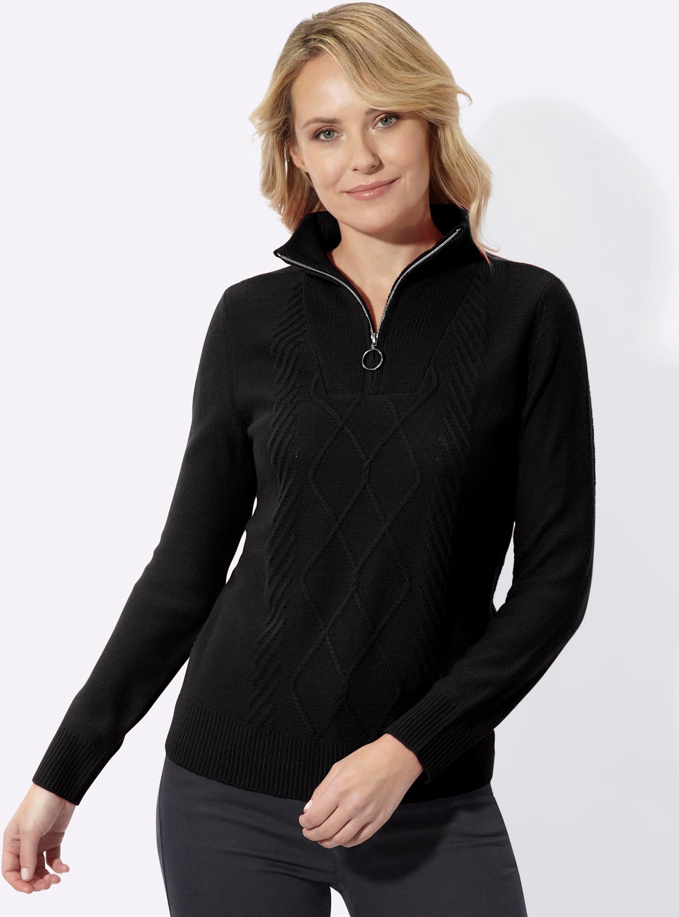 Classic Basics Strickpullover »Troyer-Pullover«
