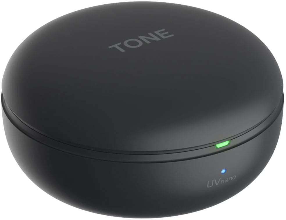 LG In-Ear-Kopfhörer »TONE Free Anrufe im Steuerung (ANC)-Freisprechfunktion-LED DT60Q«, Ladestandsanzeige-Sprachsteuerung-integrierte Noise Online Musik für jetzt OTTO Shop Cancelling Active Bluetooth, und