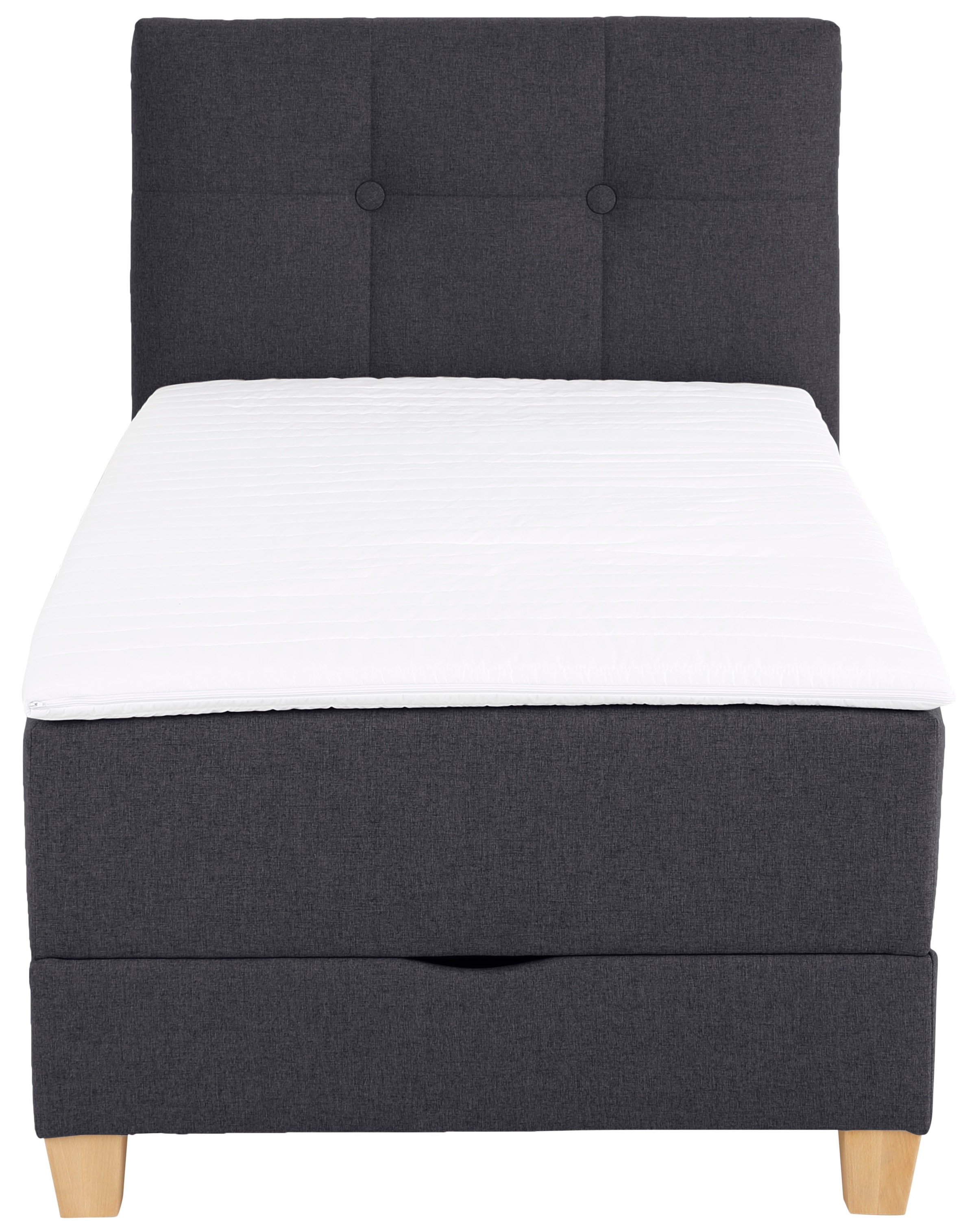 Home affaire Boxbett »Lonrai«, in H2,H3 & H4 und XXL - Überlänge 220cm wählbar, inkl. Topper