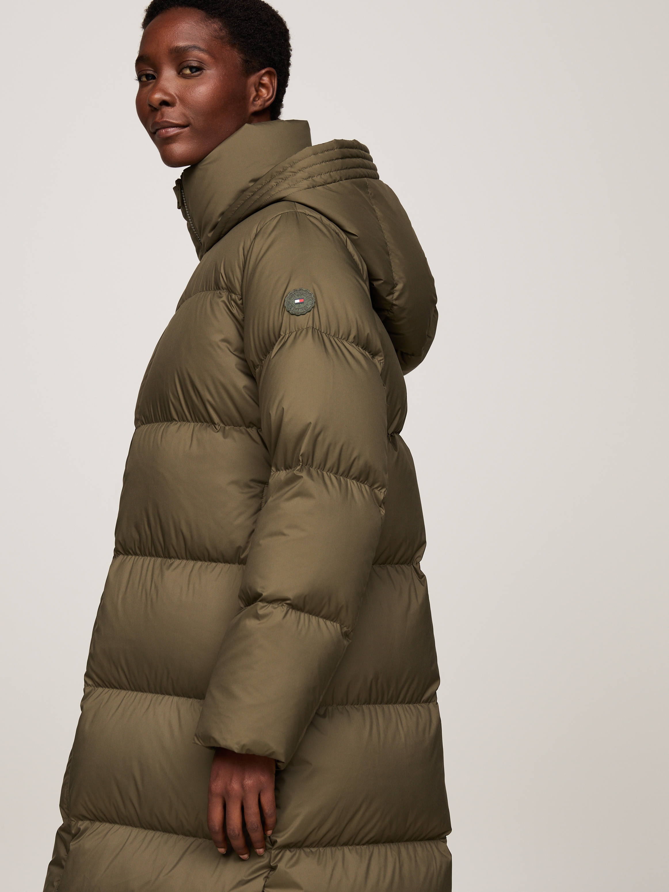 Tommy Hilfiger Langmantel, mit Logoprägung