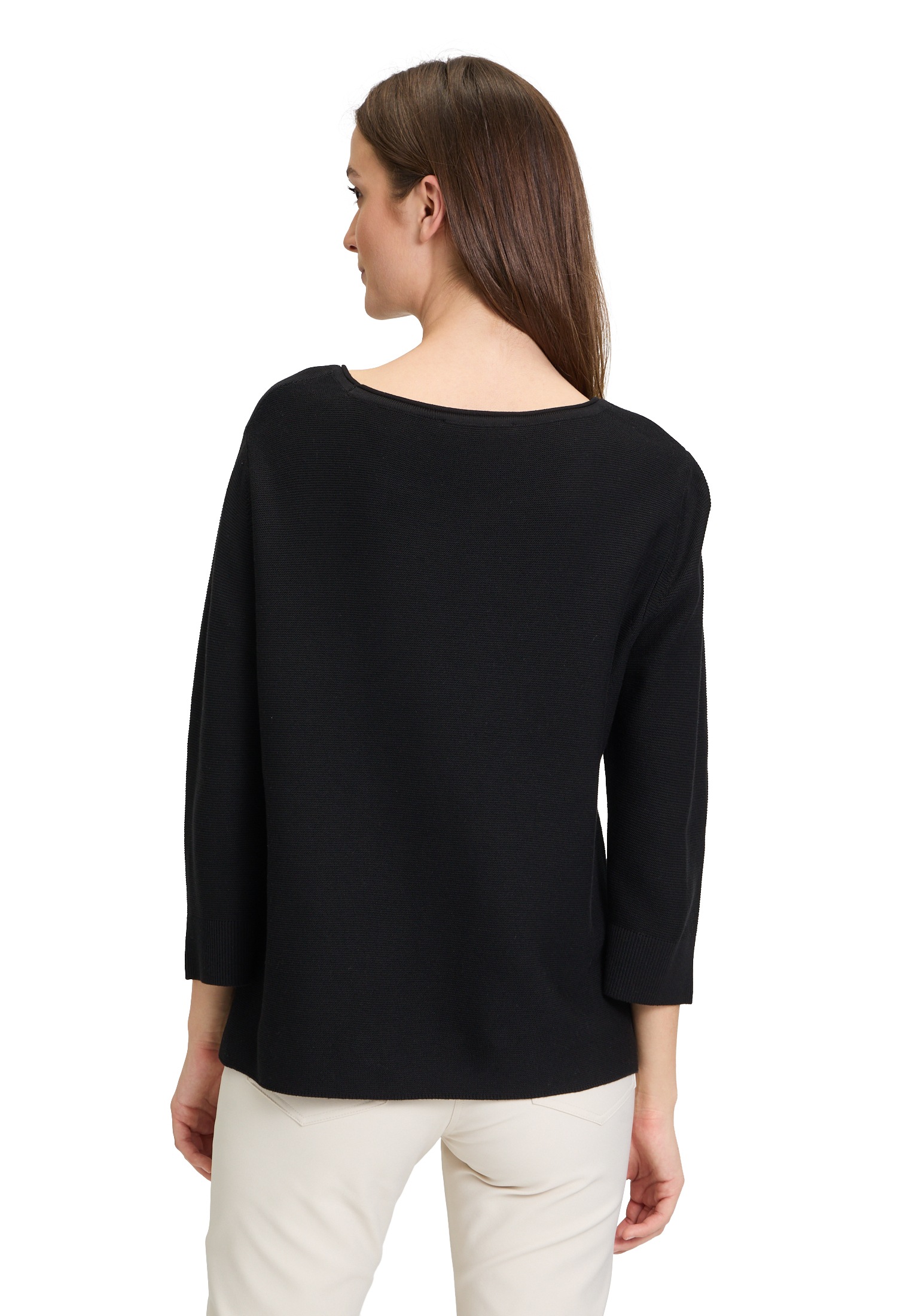 Betty Barclay Rundhalspullover »Feinstrickpullover mit Struktur«