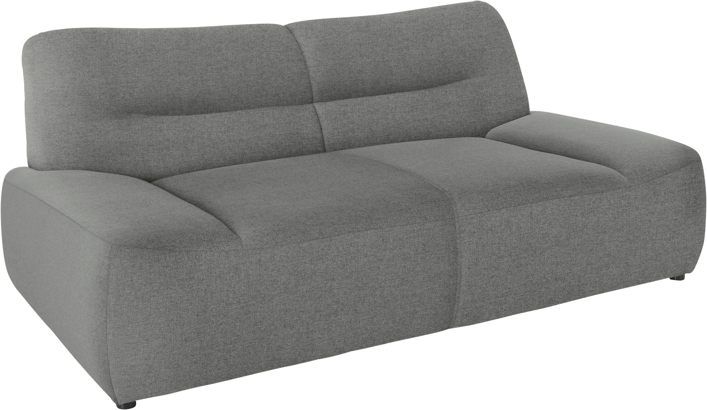 DOMO collection 2-Sitzer »Cesena modernes Sofa mit flachen Armlehnen, komfortabel«, fester Sitzkomfort, frei im Raum stellbar
