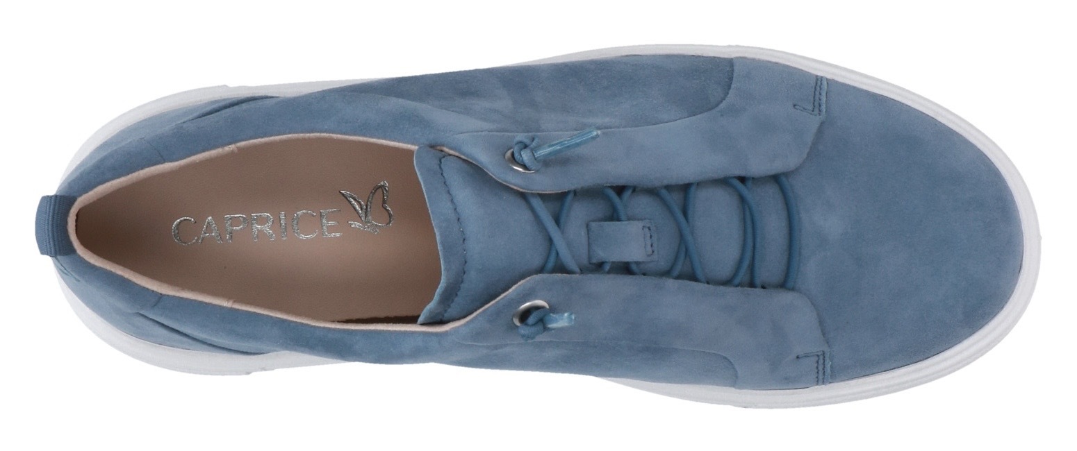 Caprice Slip-On Sneaker, Halbschuh, Freizeitschuh, Slipper mit Gummizügen