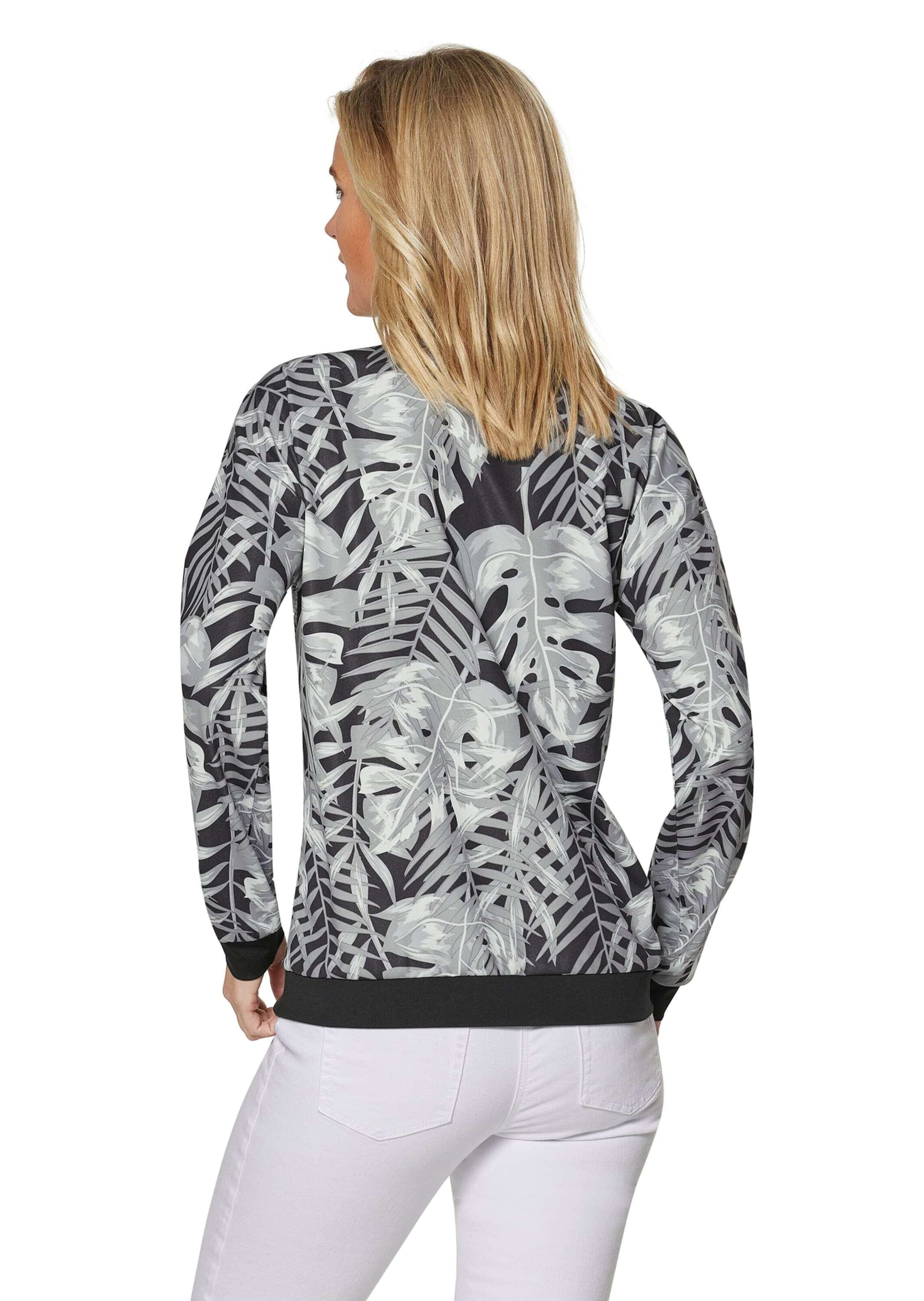 MADELEINE Sweatshirt »Sweatshirt Sweatshirt mit Blätterprint«