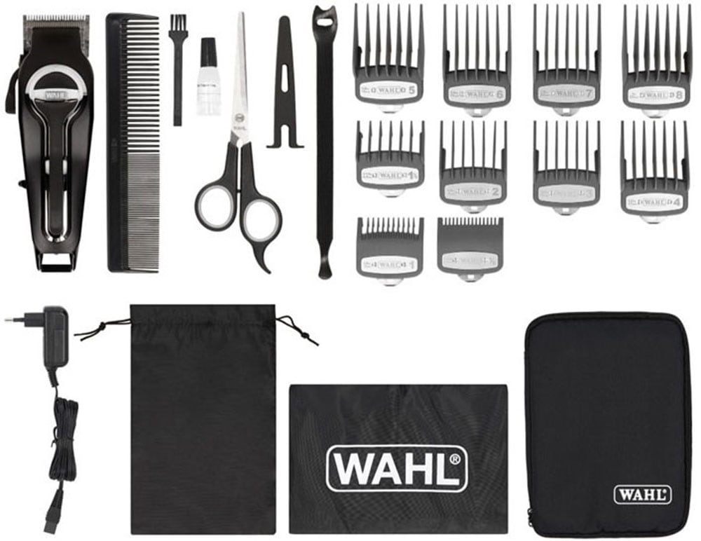 Wahl Haarschneider »Elite Pro Cordless«, 10 Aufsätze, Hochleistungs Akku- und Netzbetrieb Haarschneider, Premium Zuberhörset