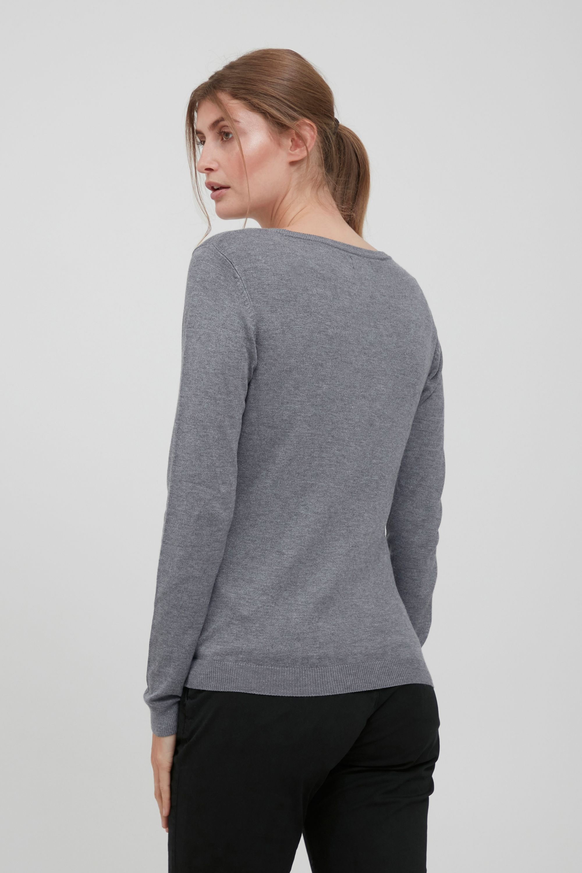 OXMO Strickfleece-Pullover »Strickpullover OXEdda«