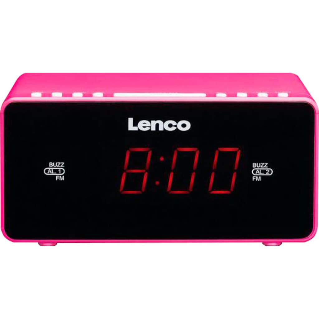 Lenco Uhrenradio »CR-510«, (FM-Tuner)