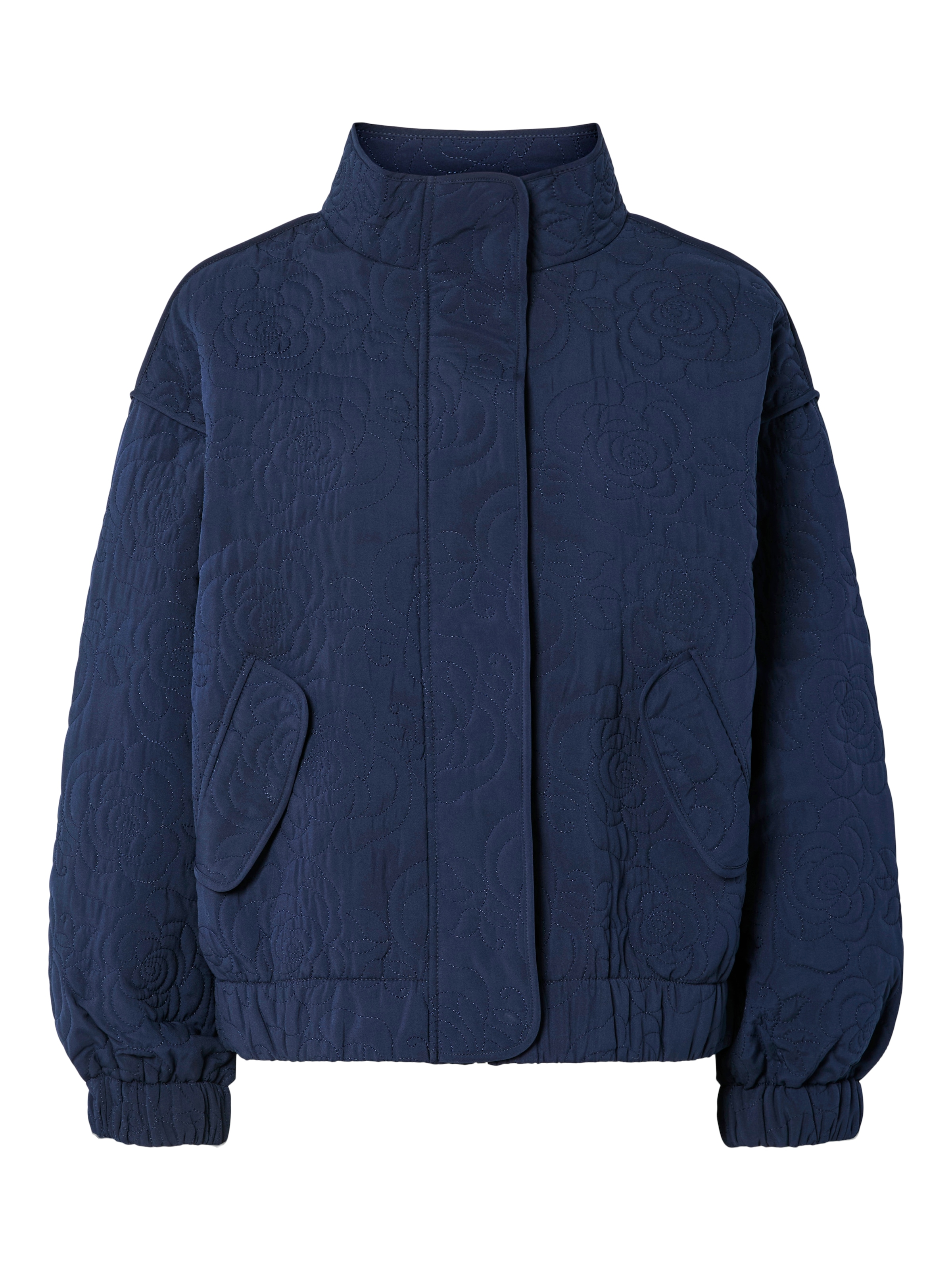 Y.A.S Blouson »YASFIPURA LS QUILTED JACKET S. NOOS«, ohne Kapuze