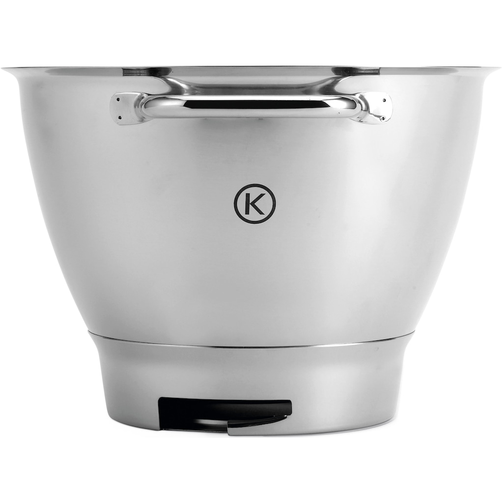 KENWOOD Küchenmaschinenschüssel »Chef Titanium Edelstahl-Rührschüssel KAT711SS«, aus Edelstahl, für alle Chef Titanium Küchenmaschinen der KVC7000 / 7300 / 7400 Serie