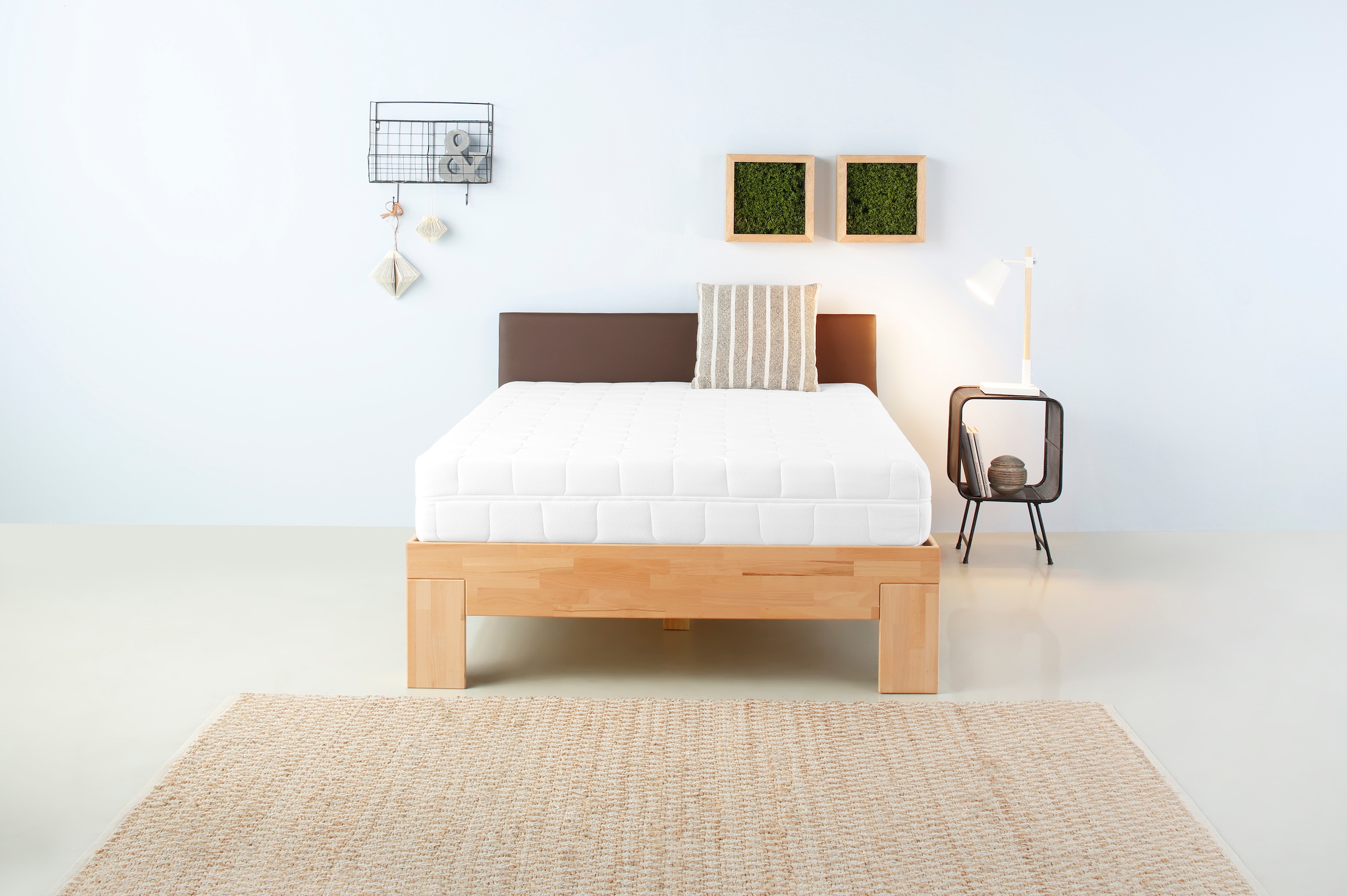 Älgdröm Komfortschaummatratze »Sondervig, 7 Zonen Matratze 90x200 cm, 140x200 cm & weitere Größen«, 24 cm hoch, Raumgewicht: 28 kg/m³, (1 St.), Matratze H2/ H3/ H4, allergiker geeignet (Hausstauballergiker)
