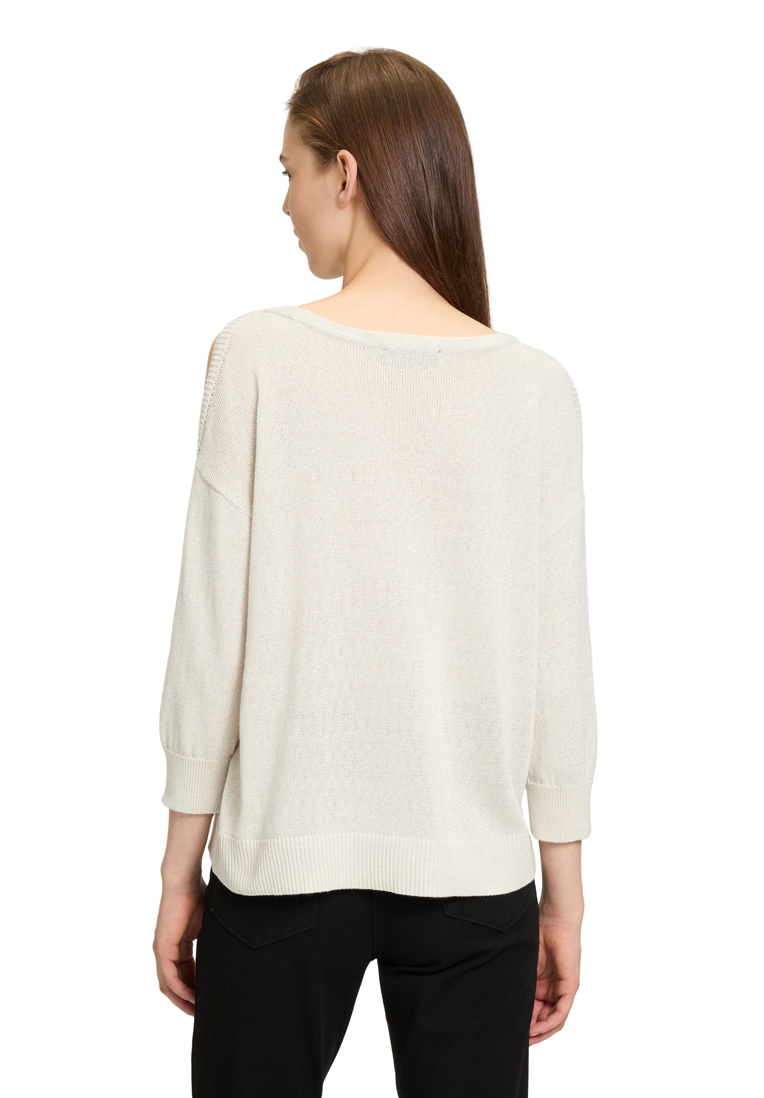 Betty Barclay Rundhalspullover »Feinstrickpullover mit 3/4 Arm«