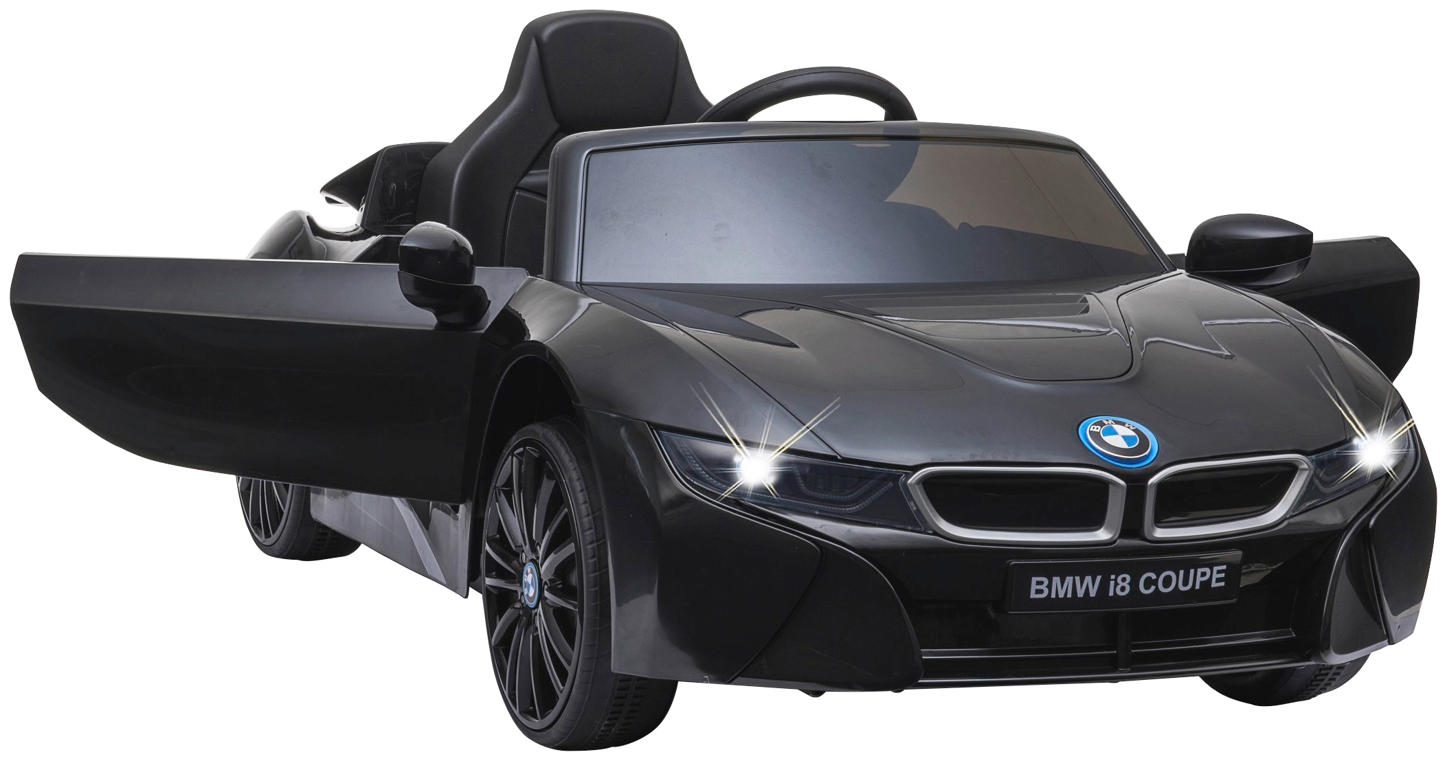 Jamara Elektro-Kinderauto »Ride-on BMW I8 Coupe schwarz«, ab 3 Jahren, bis 30 kg