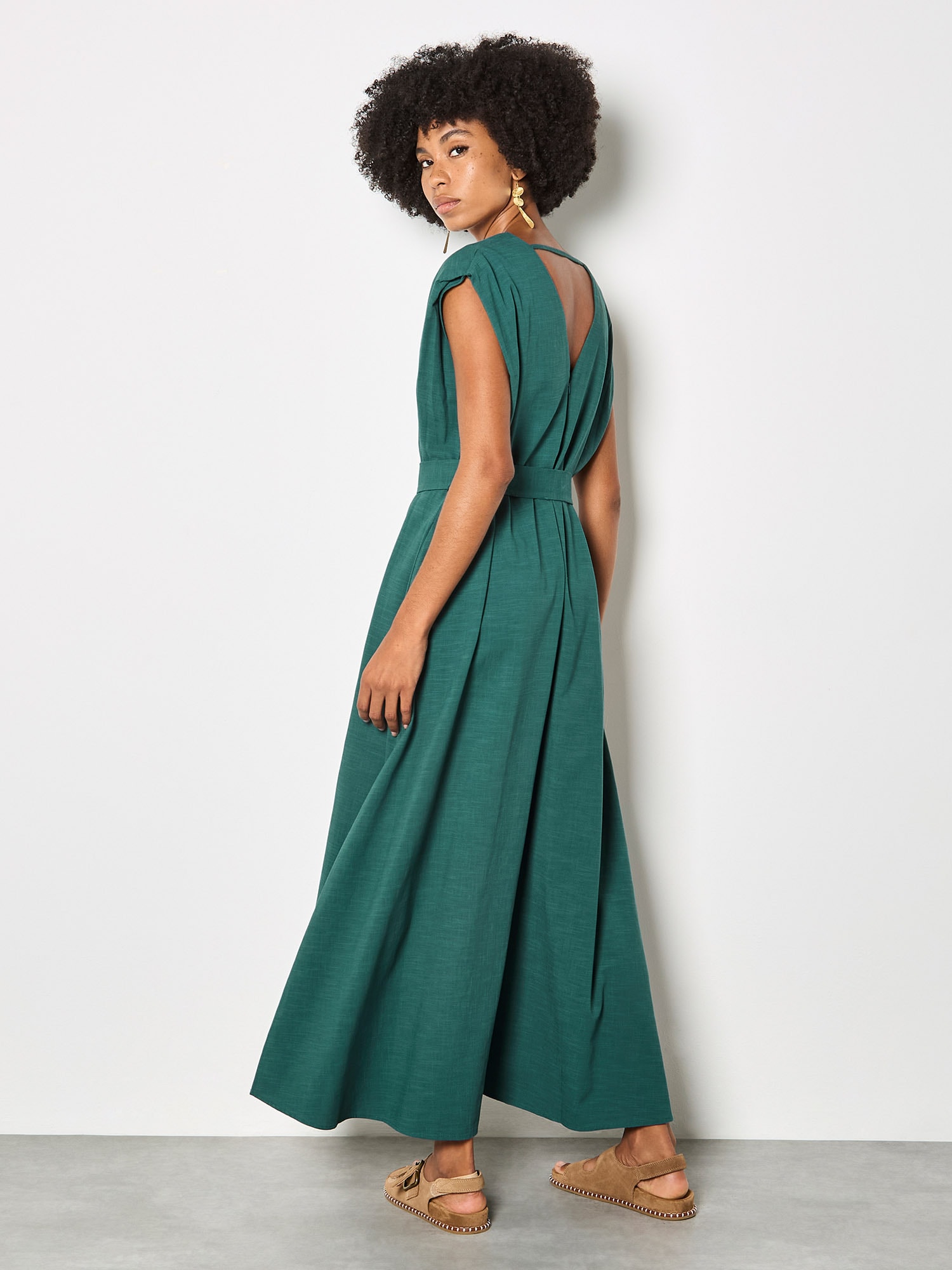 Apricot Jumpsuit »Jumpsuit« mit Stoffgürtel,  mit weitem Bein