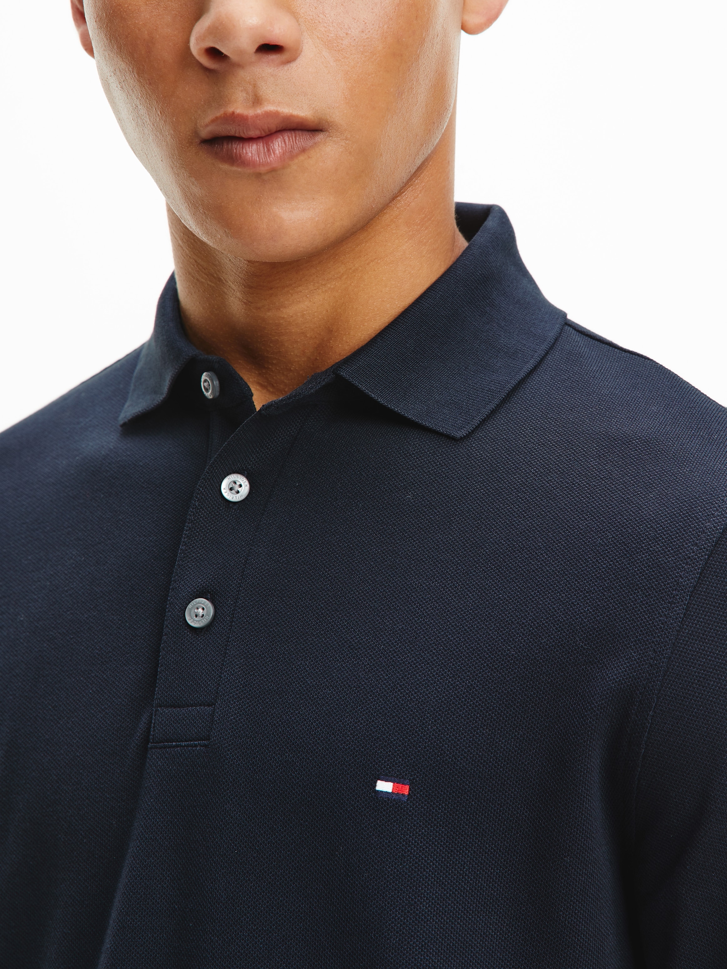 Tommy Hilfiger Langarm-Poloshirt »1985 SLIM LS POLO«
