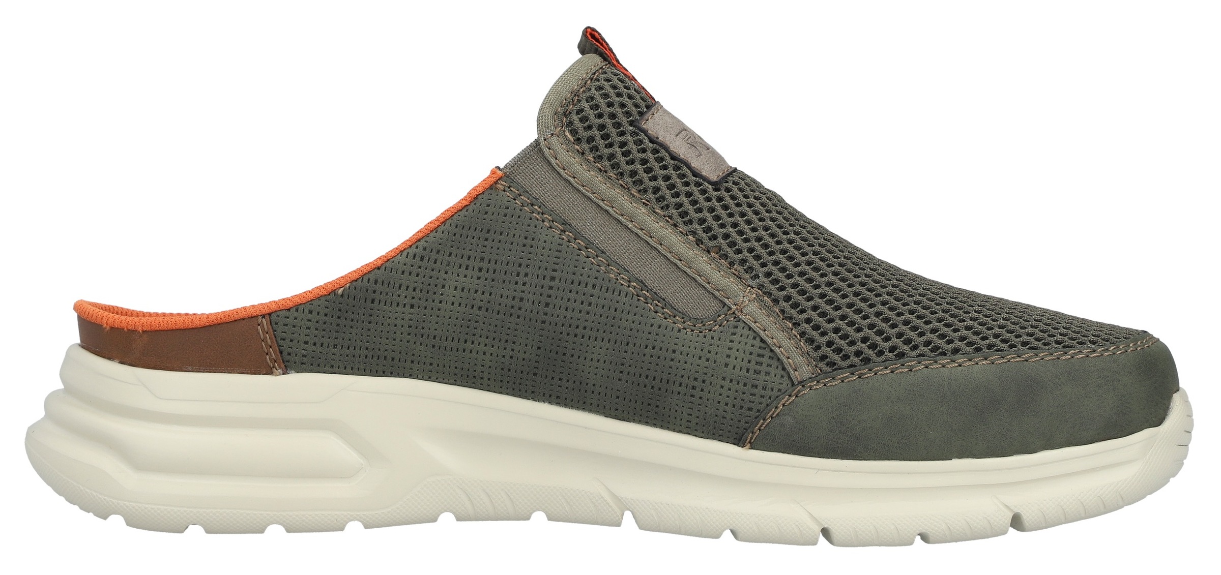 Rieker Clog  Sommerschuh, Hausschuh, Schlupfschuh mit seitlichen Stretcheinsätzen