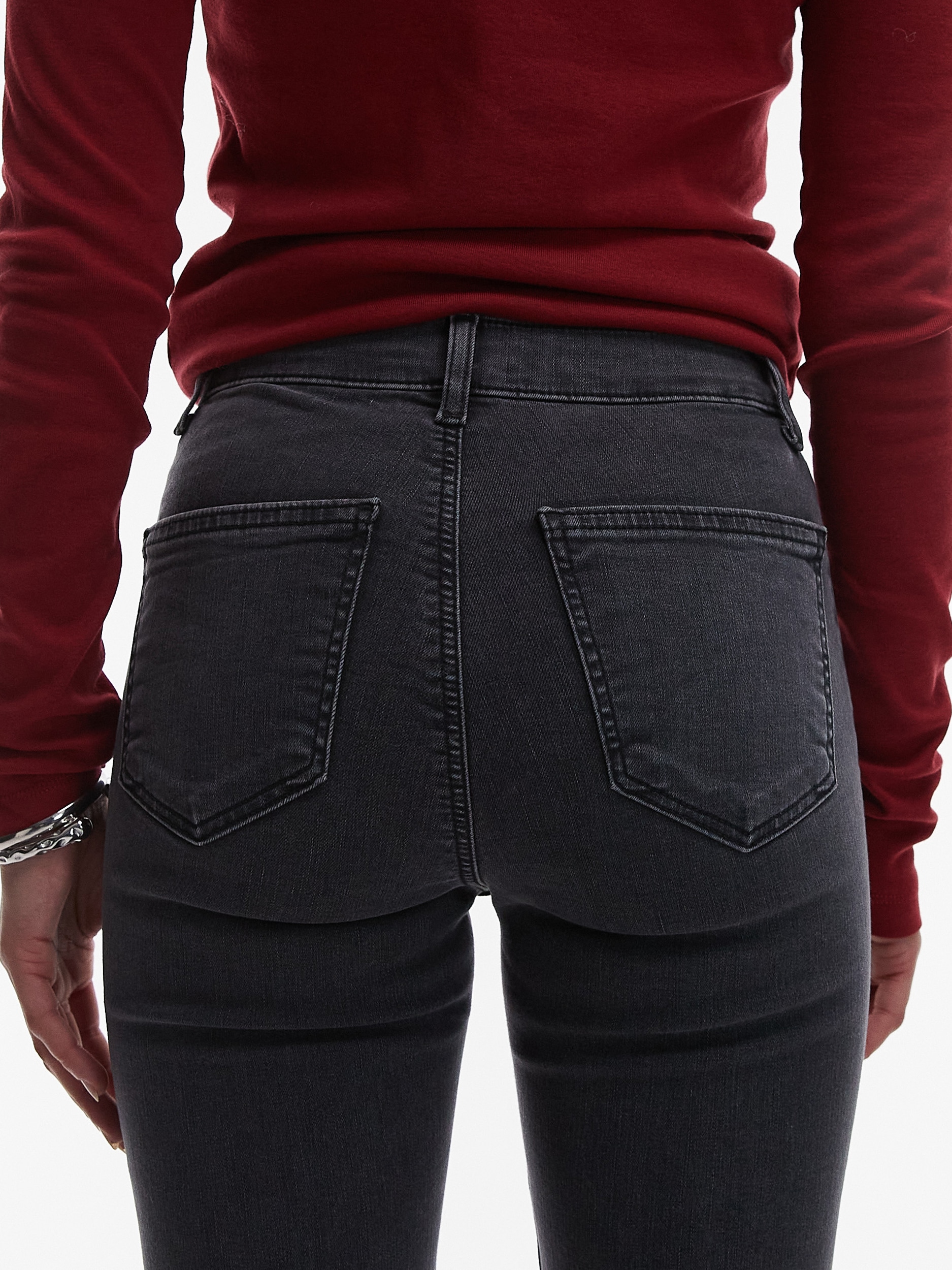 TOPSHOP Skinny-fit-Jeans »TSJONI HR SKINNY DNM JEANS BLW NOOS« Baumwollmischung, skinny fit