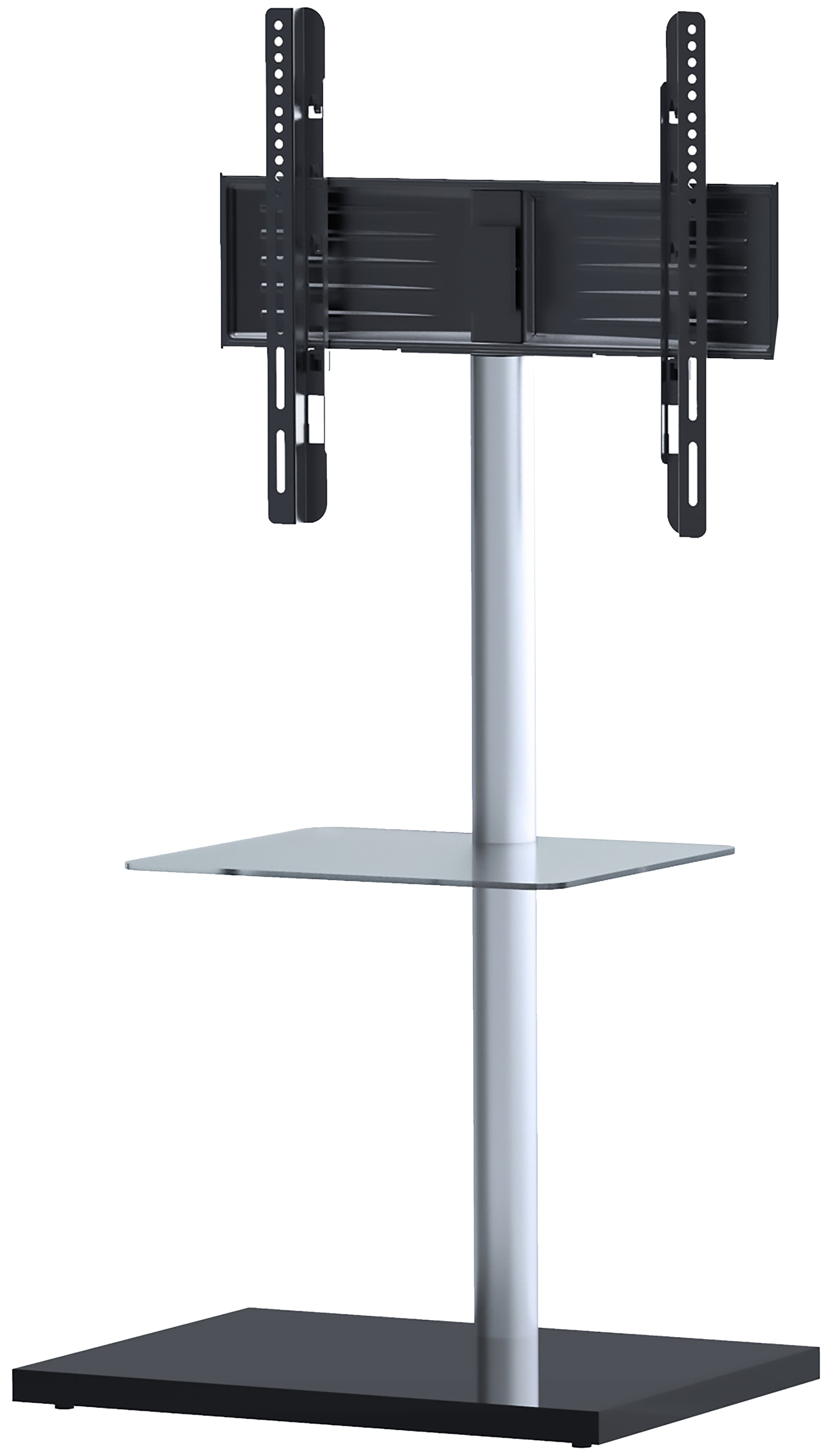 VCM TV-Rack »VCM TV Standfuß mit Zwischenboden |Ständer Fernseh Rack | Maße ca. H. 100 x B. 60 x T. 45 cm - Nalano«, (VCM Nalano)