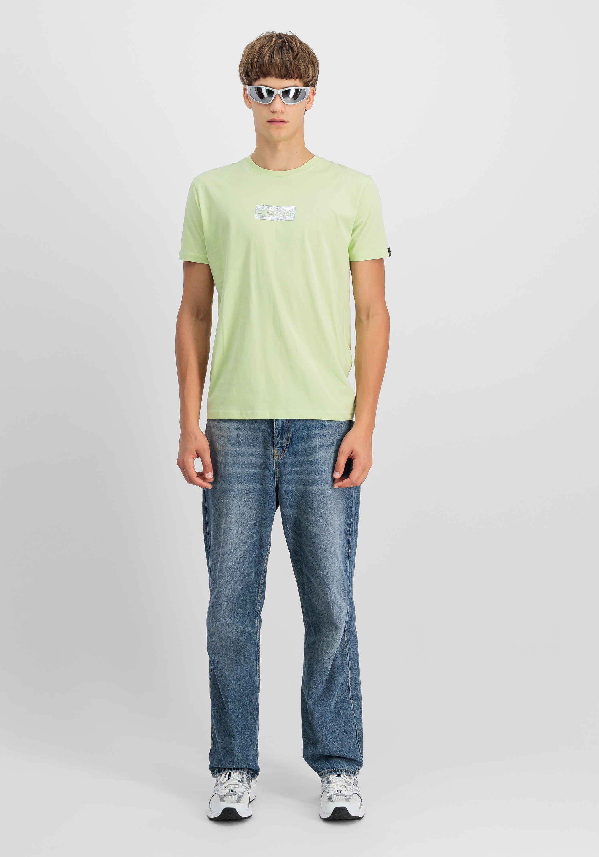Alpha Industries T-Shirt »Alpha Industries Men - T-Shirts Metal Plate T-Shirt«
