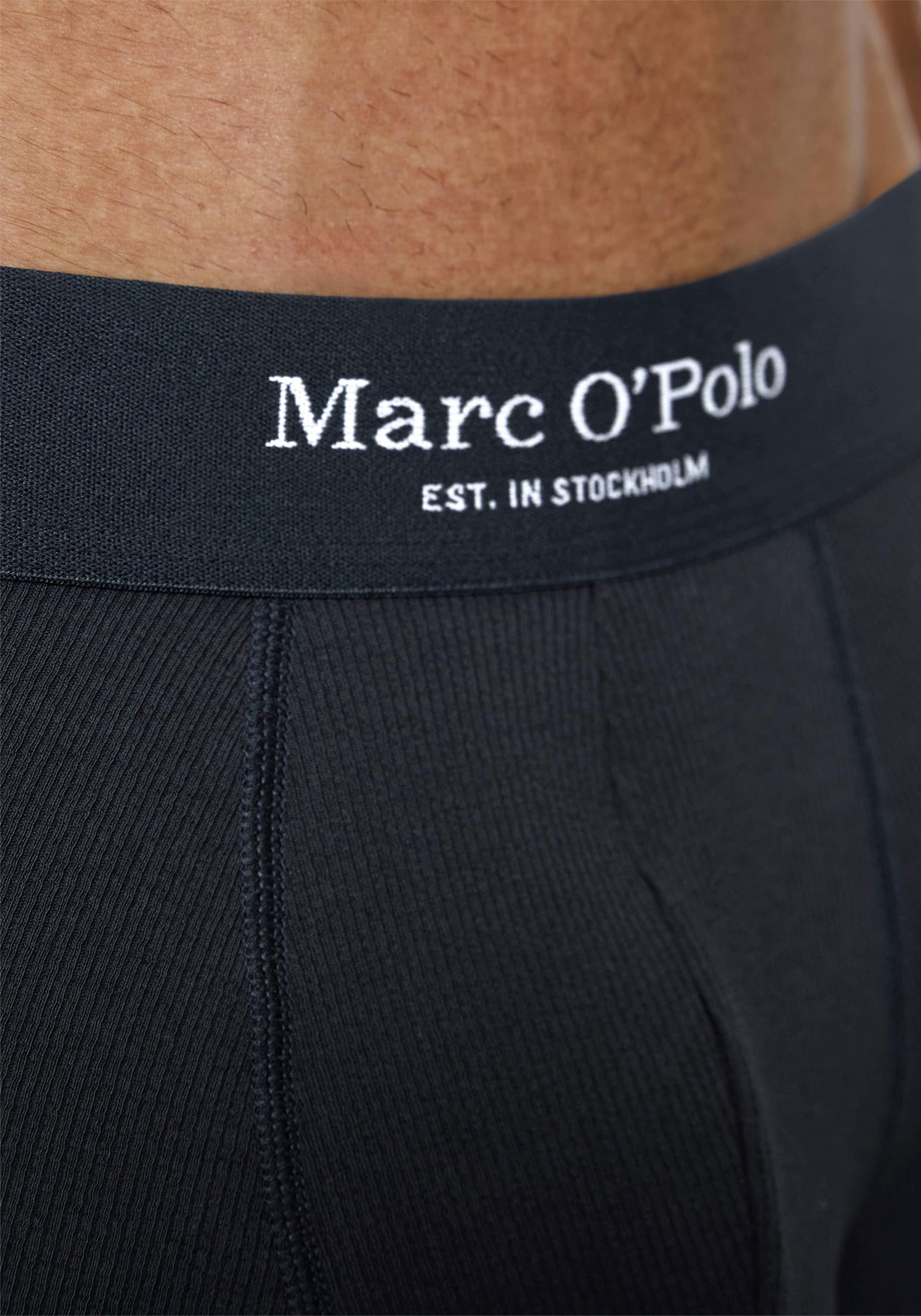 Marc O'Polo Boxer »Iconic Rib«, (2er Pack), mit flachen Nähten