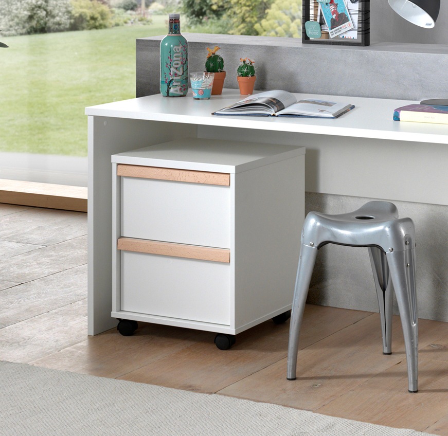 Vipack Rollcontainer »London« Made in Europe,  mit Melamin-Oberfläche