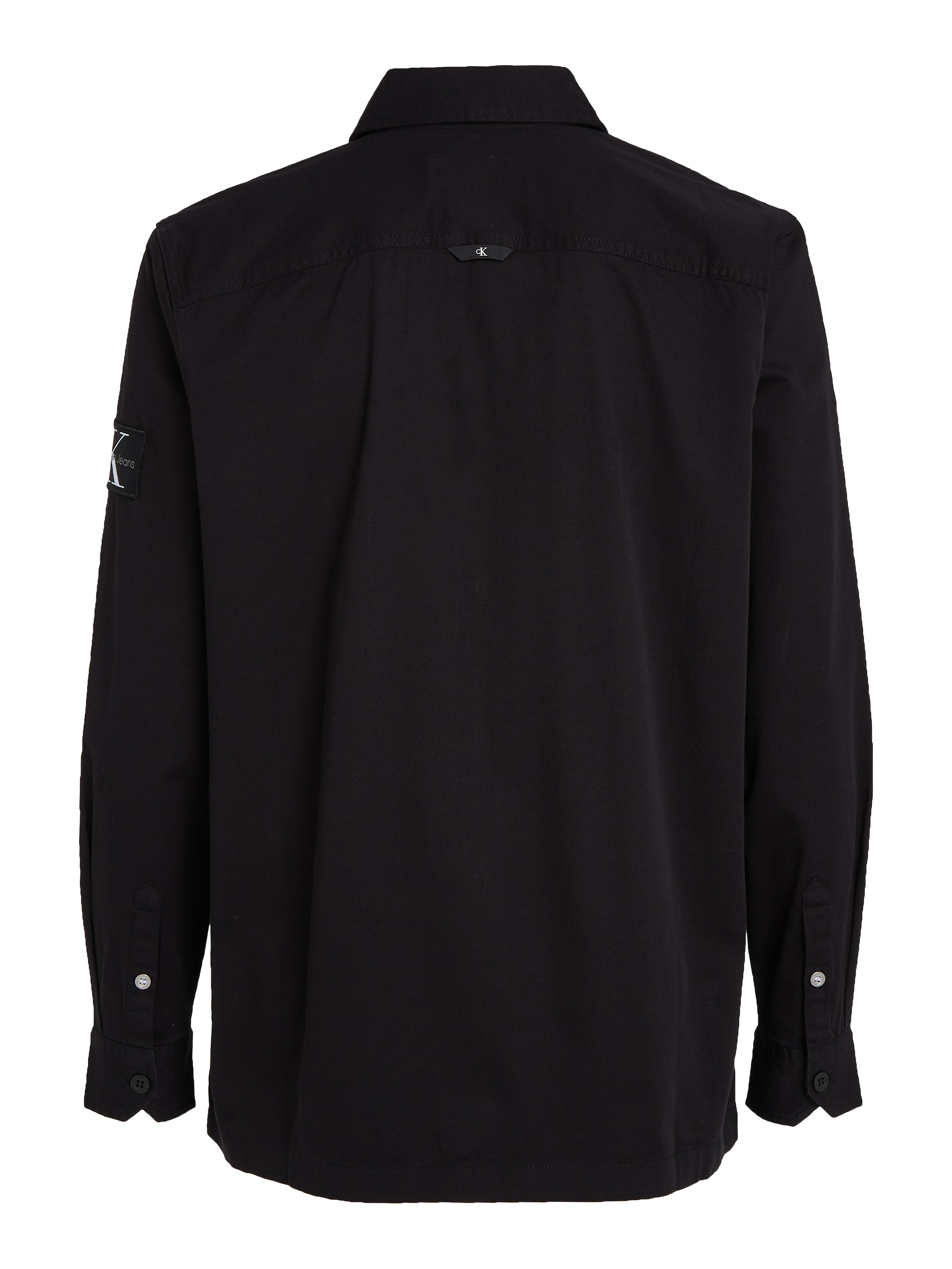 Calvin Klein Jeans Langarmhemd »MONOLOGO BADGE SHIRT«