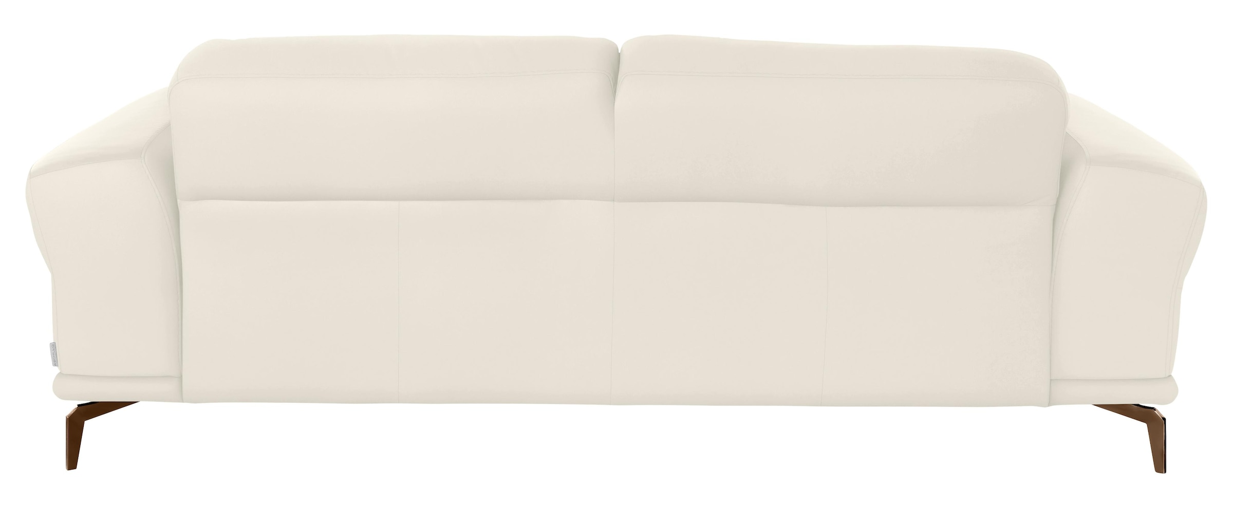 W.SCHILLIG 2,5-Sitzer »montanaa« mit Metallfüßen in Bronze pulverbeschichtet, Breite 212 cm