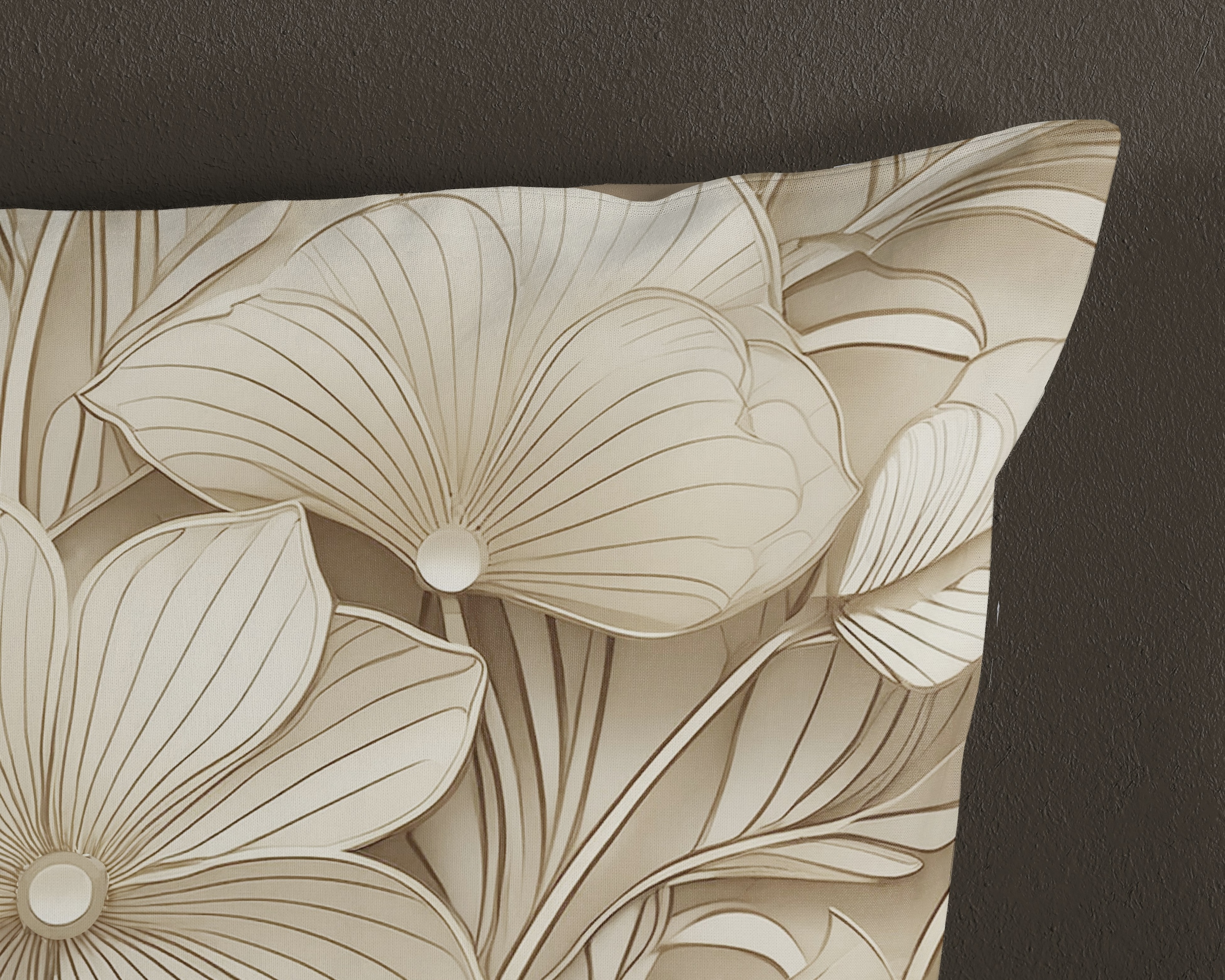 good morning Wendebettwäsche »Artdeco«, 100% Baumwolle, Renforcé, Reißverschluss, Wendeoptik, Blumen