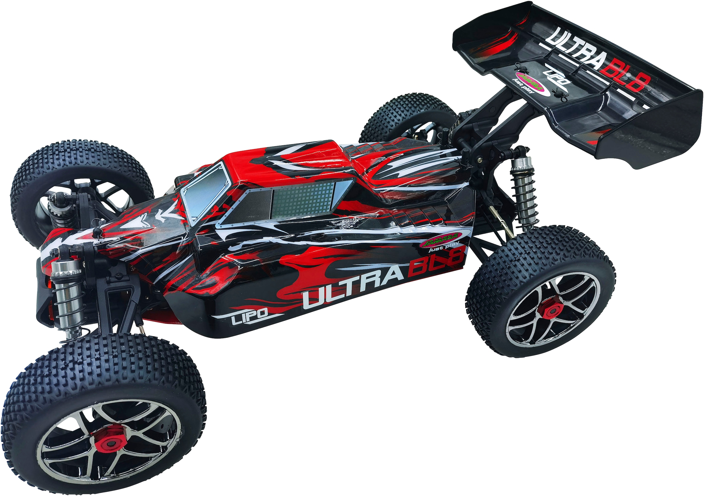 Jamara RC-Buggy »Ultra BL8 Buggy 4WD, 1:8, Lipo 2,4GHz«, mit Allradantrieb