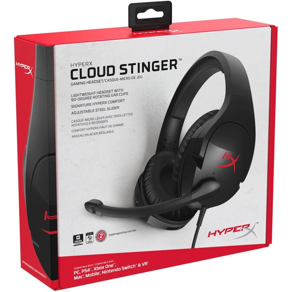 HyperX Gaming-Headset »Cloud Stinger Wireless«, Rauschunterdrückung