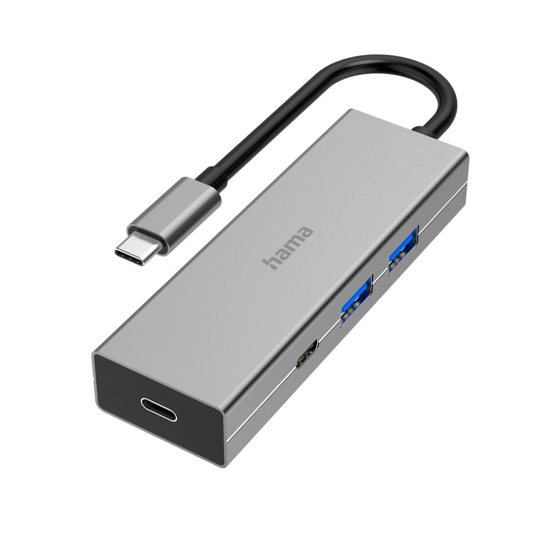 Hama USB-Adapter »USB-C-Hub, 4 Ports, 2x USB-A, 2x USB-C, USB 3.2 Gen1, 5  Gbit/s«, USB-C zu USB 3.2 Gen 1 Type A-USB-C, 15 cm jetzt kaufen bei OTTO