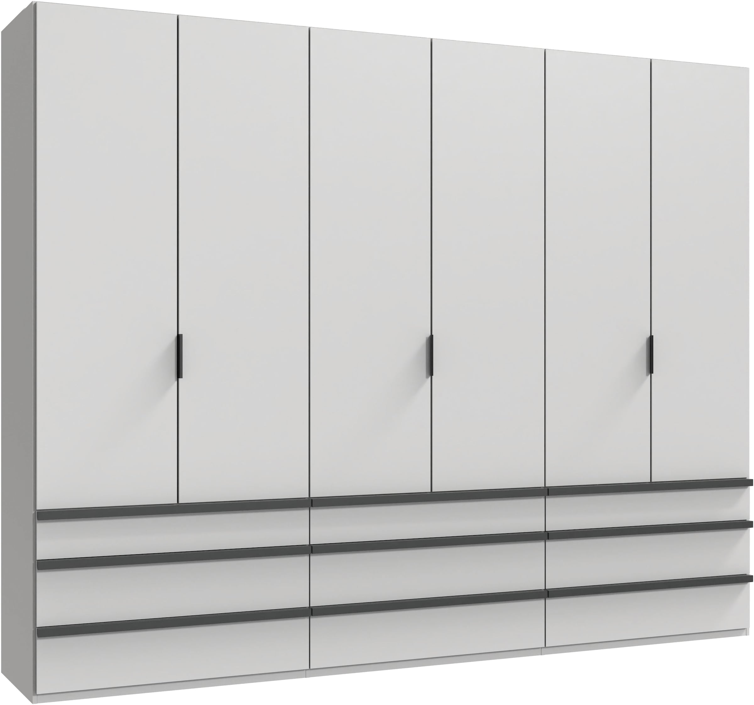 Wimex Falttürenschrank »Oxford by fresh to go, in der Breite 300cm, in 2 Höhen erhältlich« mit Schubladen, wahlweise mit oder ohne Spiegel,  mit hochwertigen Falttüren für den perfekten Überblick